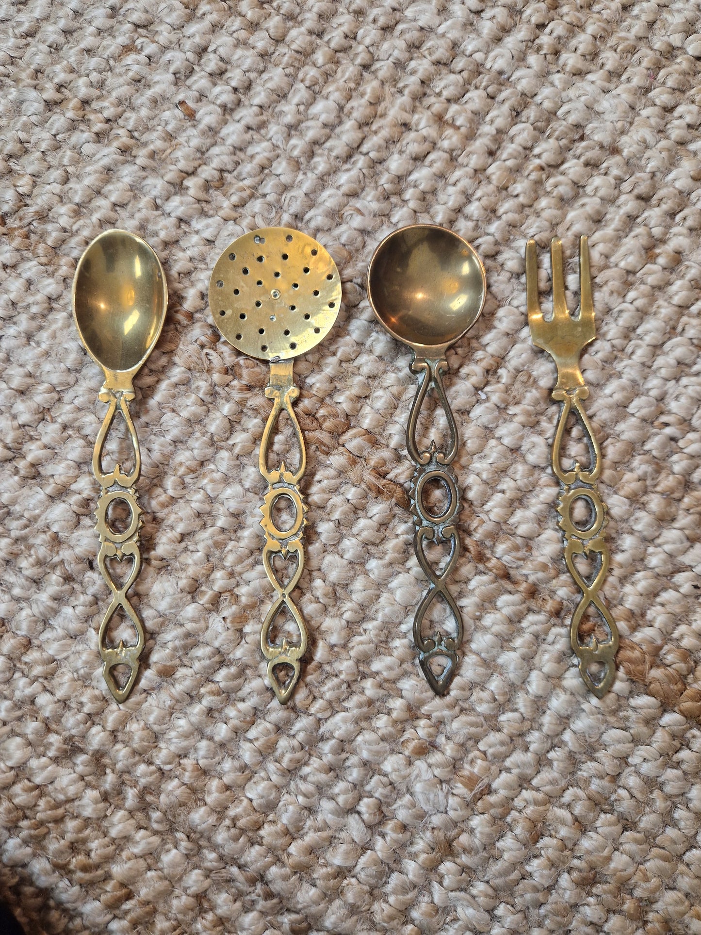 Brass Cutlery Set
