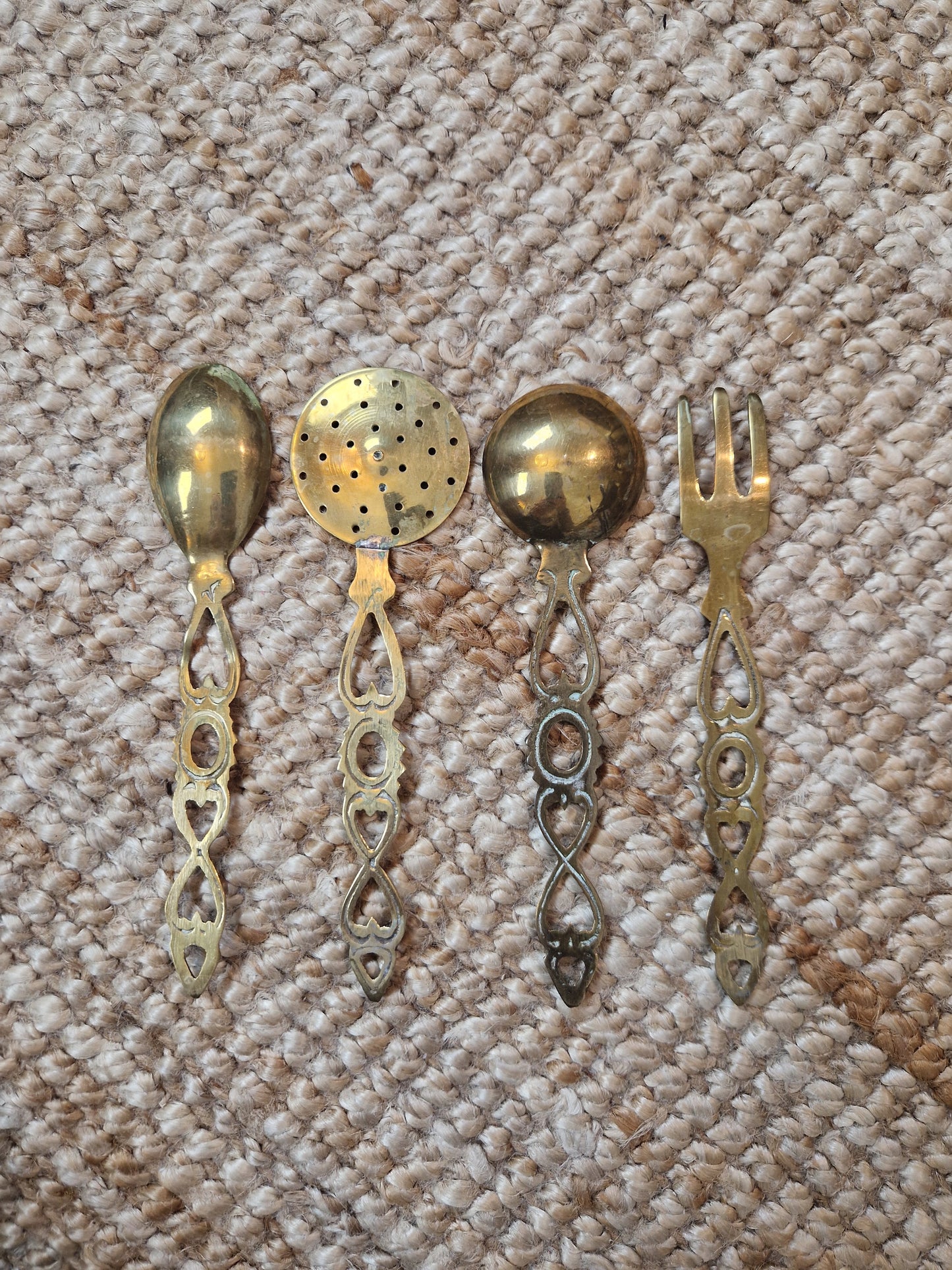 Brass Cutlery Set