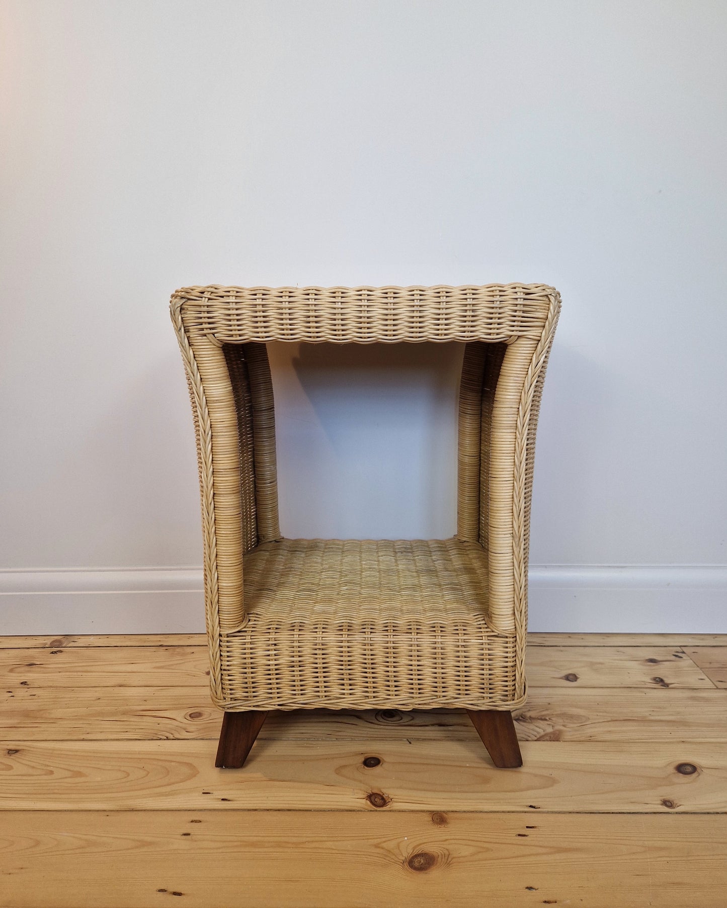 Wicker Side Table