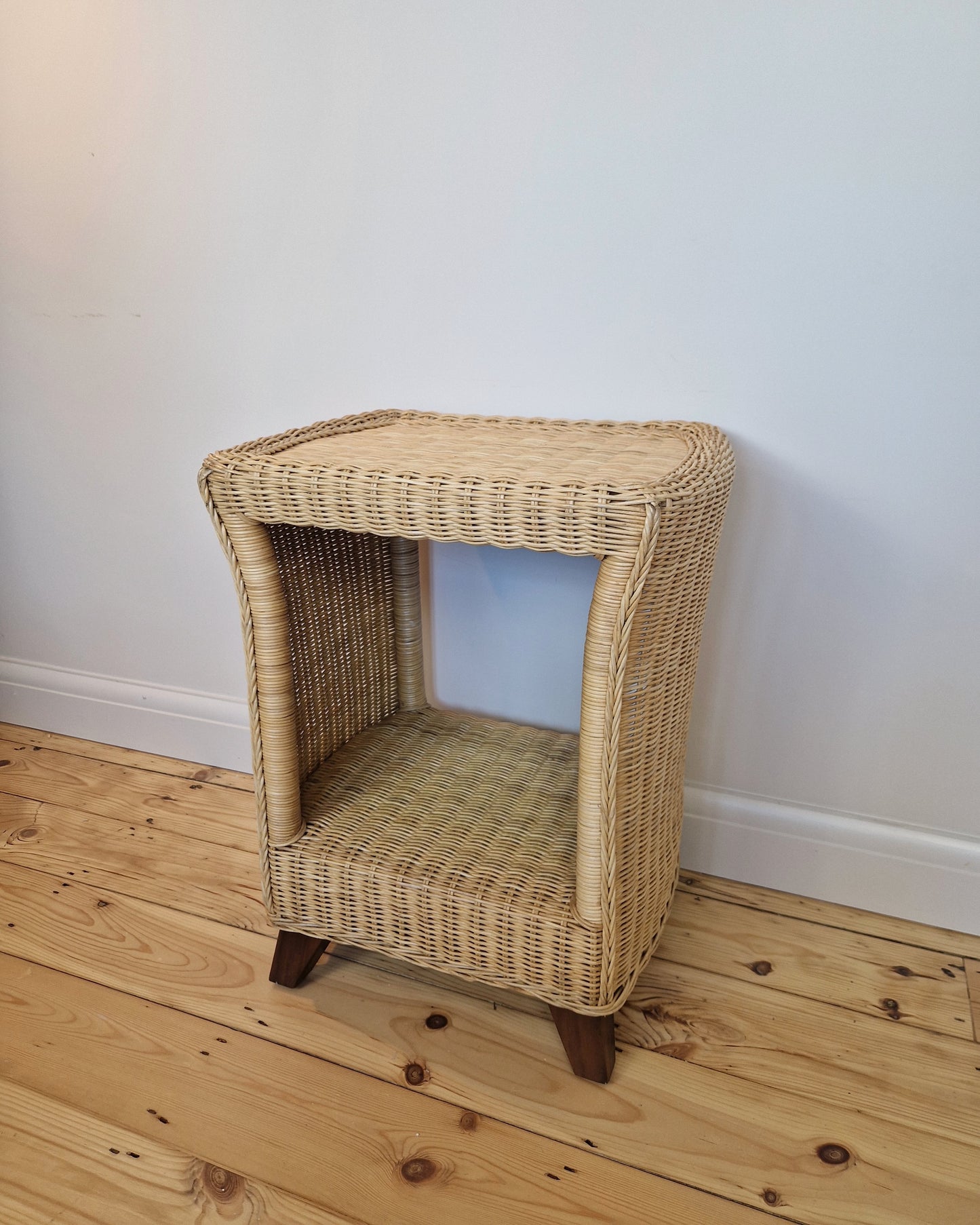 Wicker Side Table