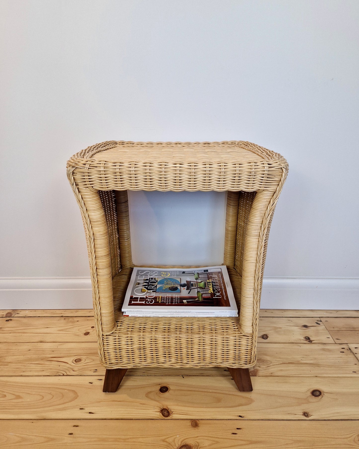 Wicker Side Table