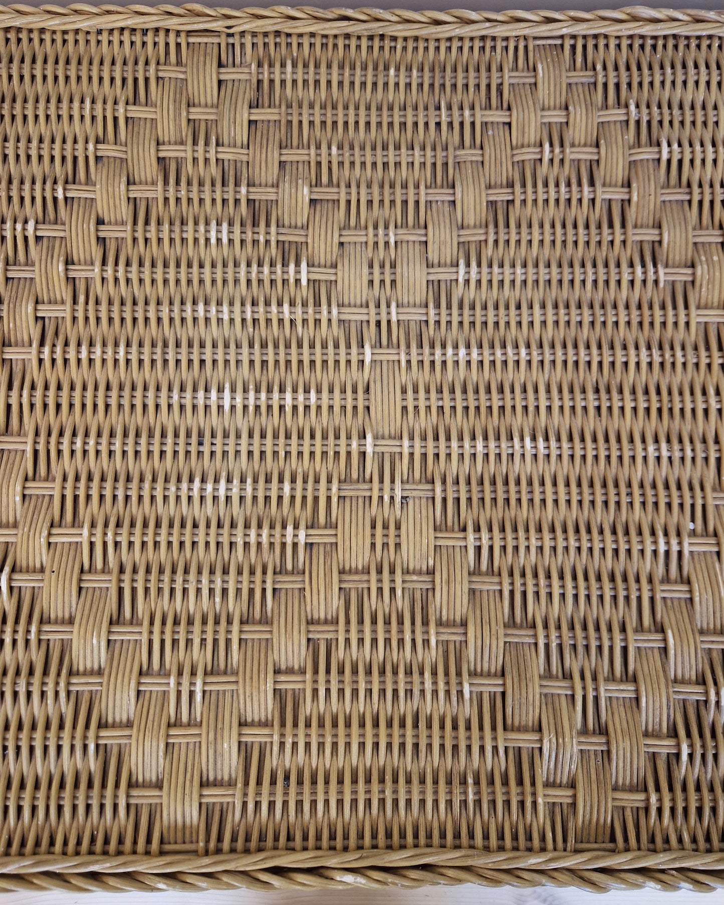 Vintage Wicker Coffee Table