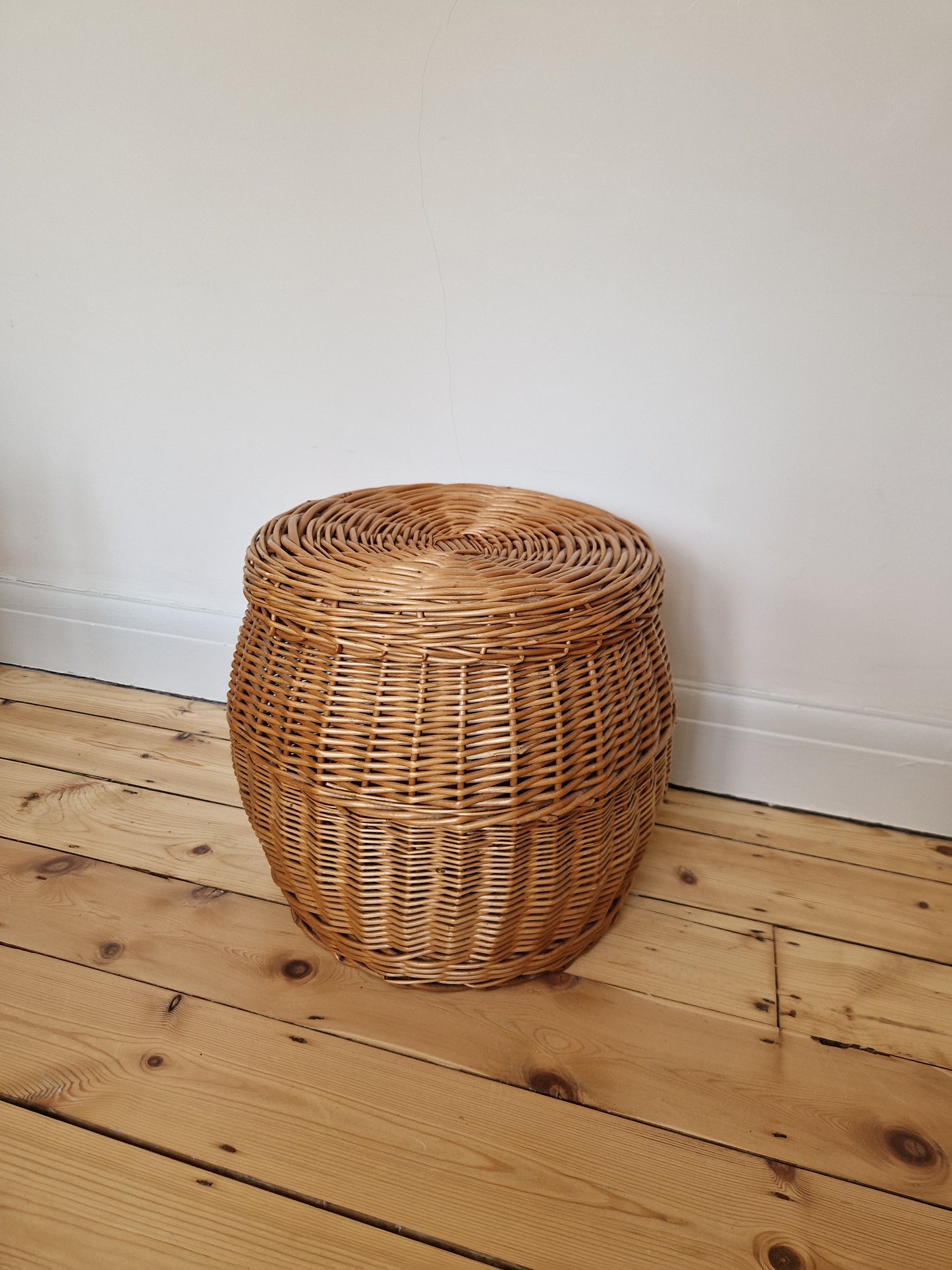 Basket Side Table