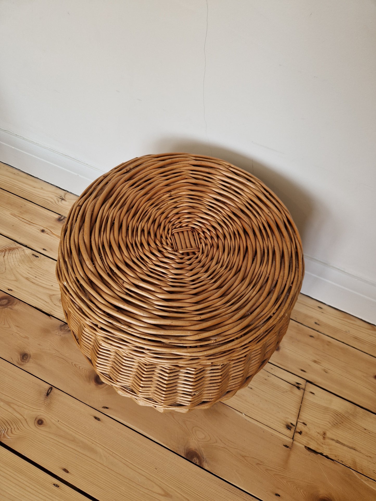 Basket Side Table