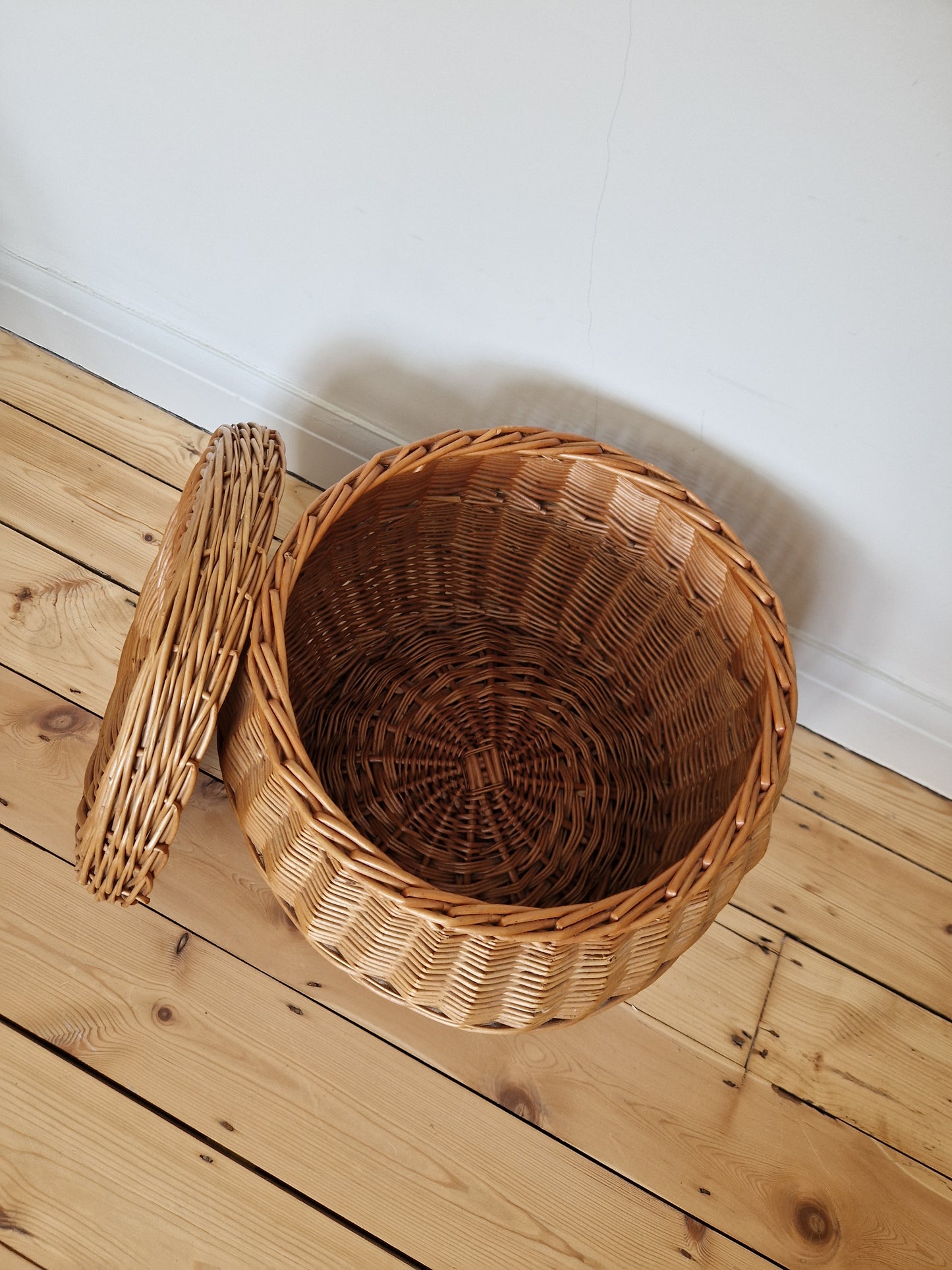 Basket Side Table