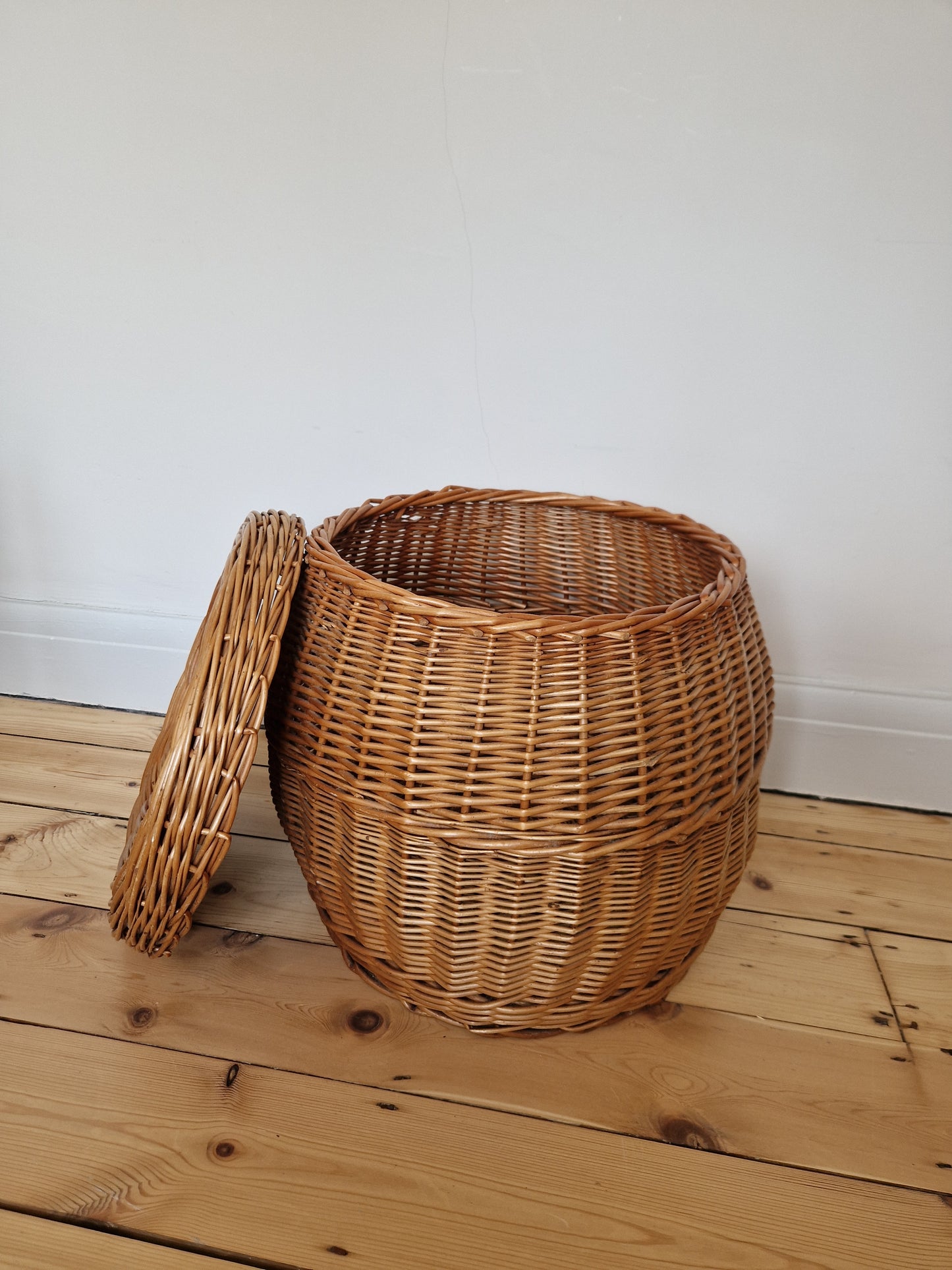 Basket Side Table