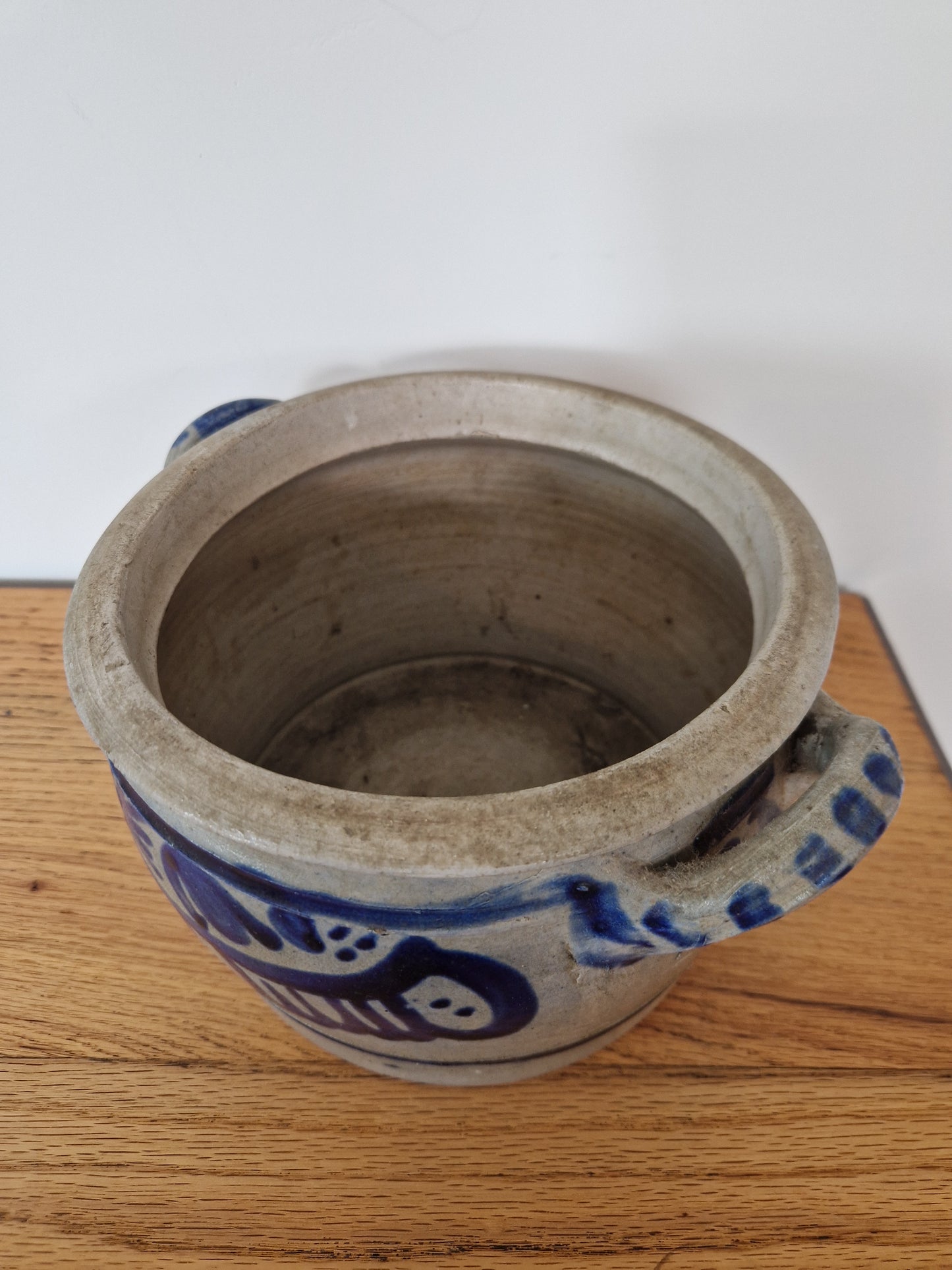 Vintage German Stoneware Plant Pot