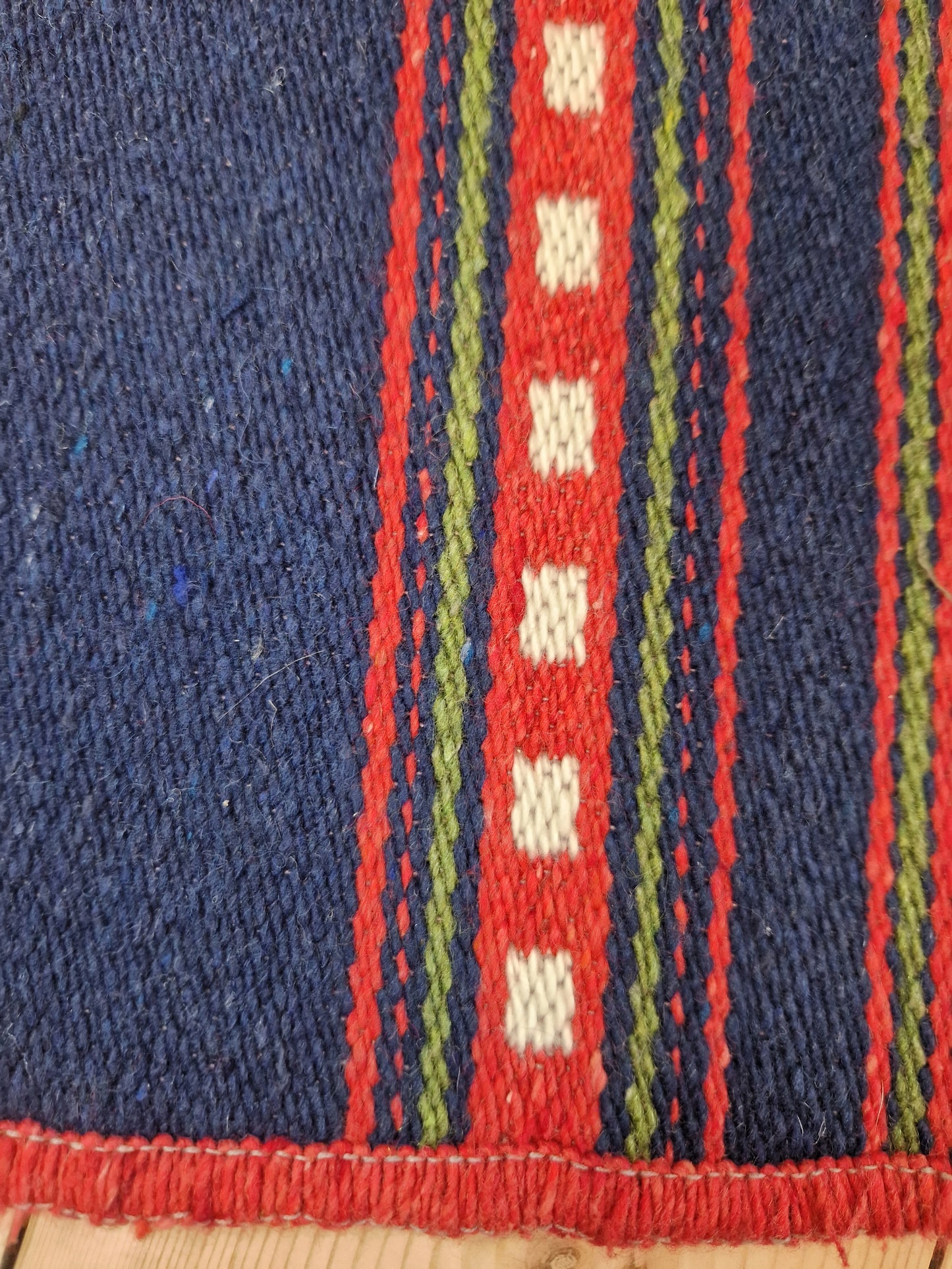 Vintage Wool Rug Runner