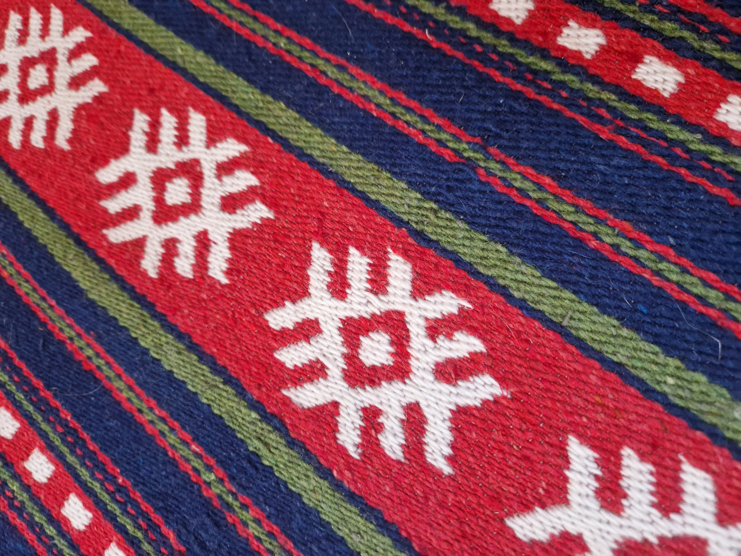Vintage Wool Rug Runner