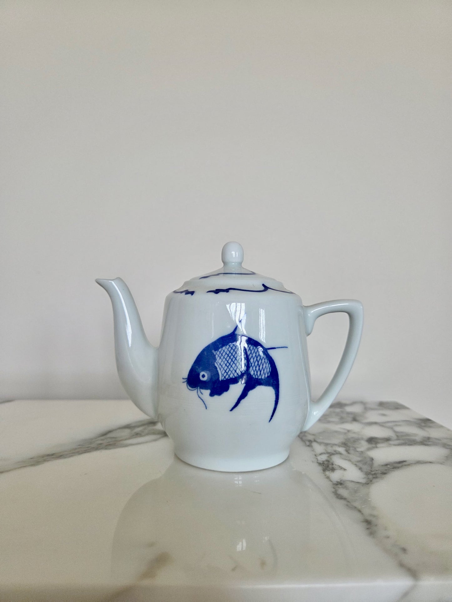 Hand Painted Fish Teapot