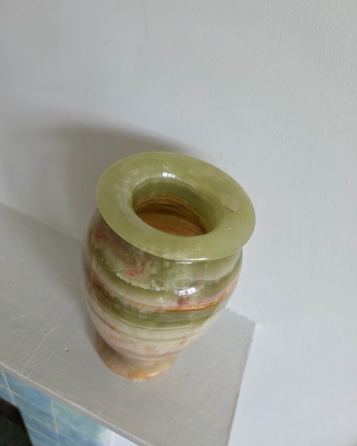 Vintage Onyx Vase