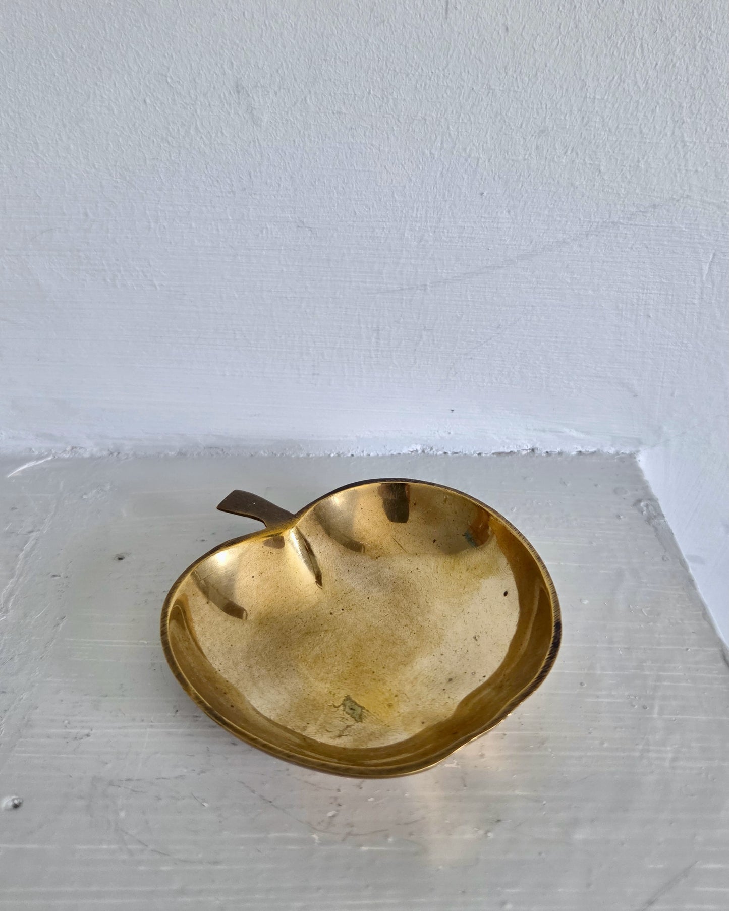 Brass Apple Dish