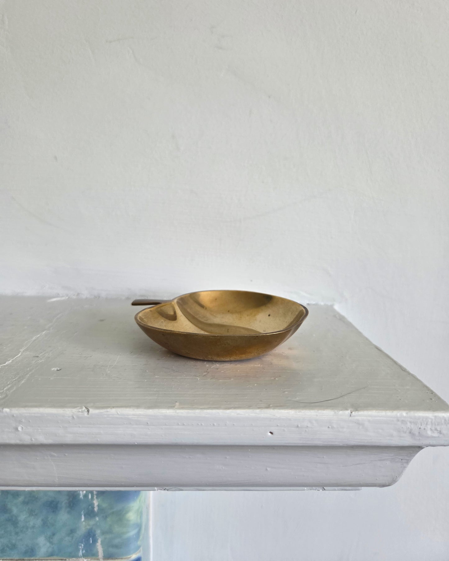 Brass Apple Dish