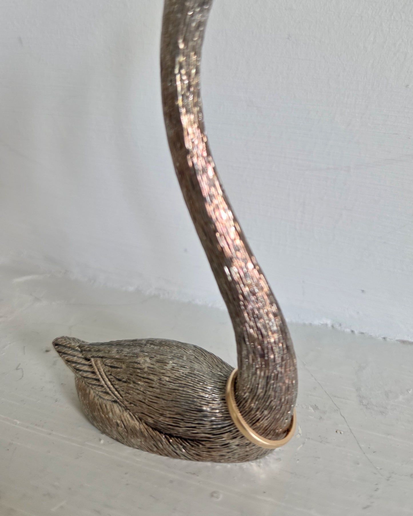 Vintage Swan Ring Holder