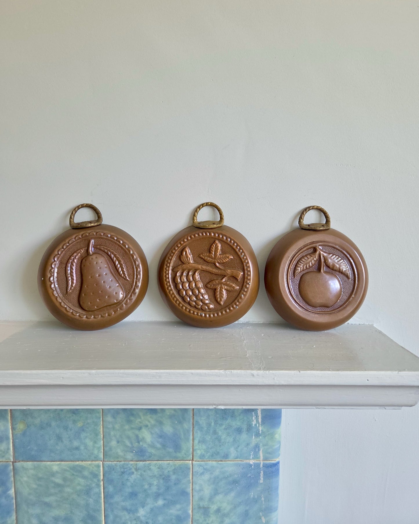 Copper Mould Pear Wall Hanging
