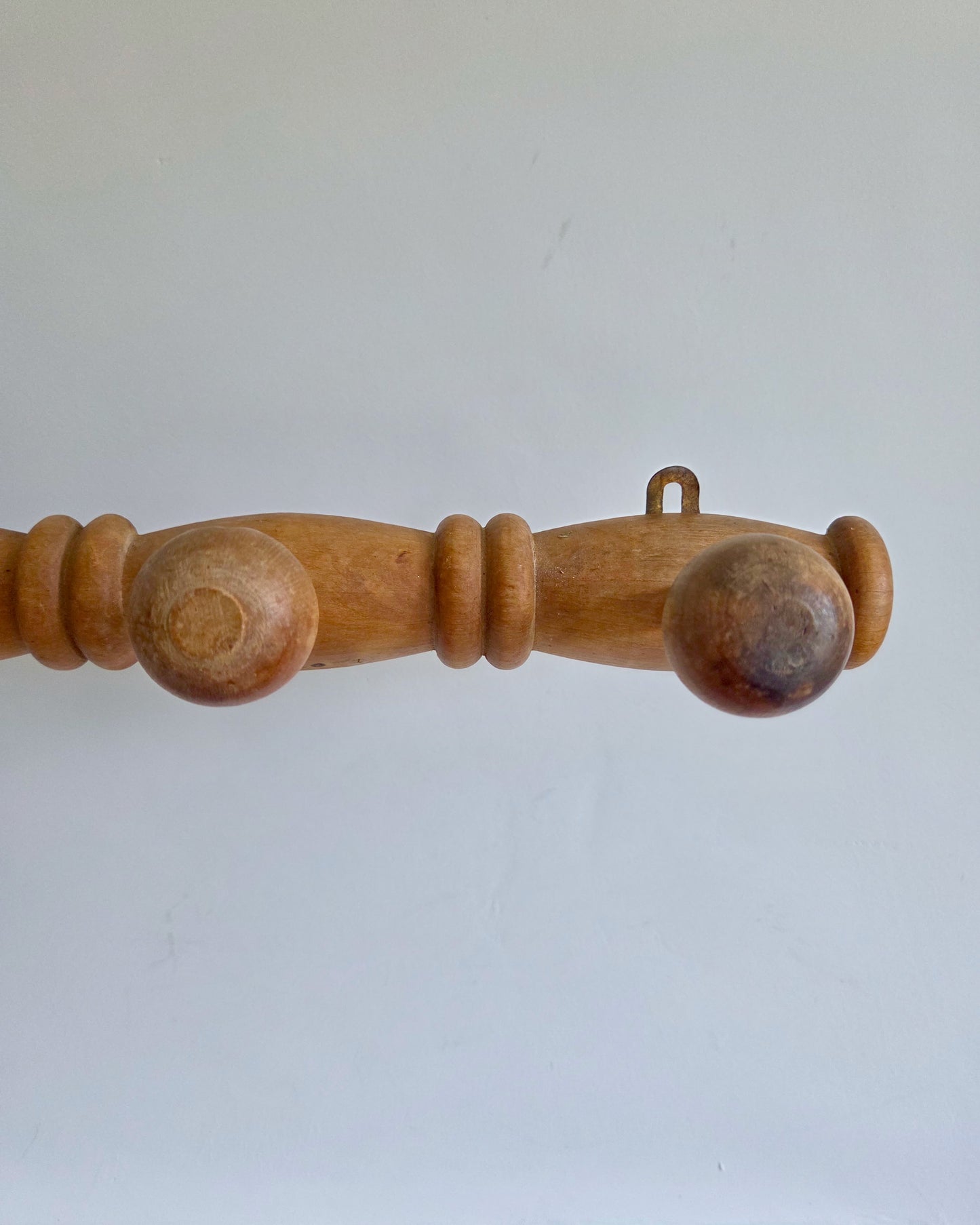 Vintage Wooden Coat Hooks