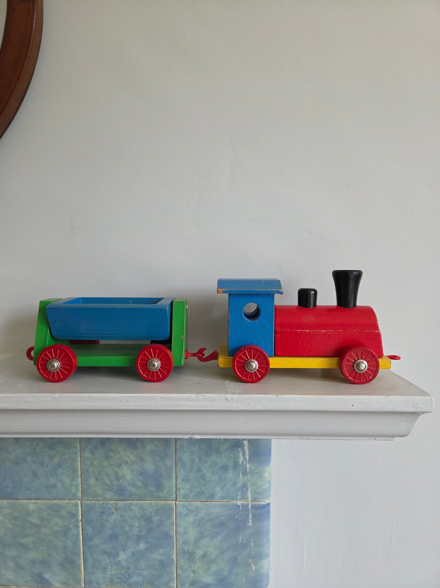 Vintage Colourful Train Set