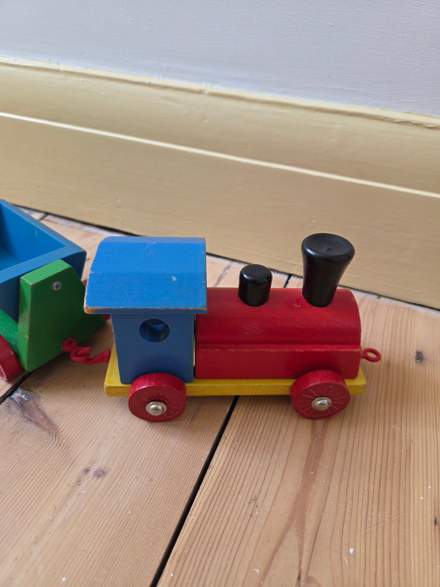 Vintage Colourful Train Set