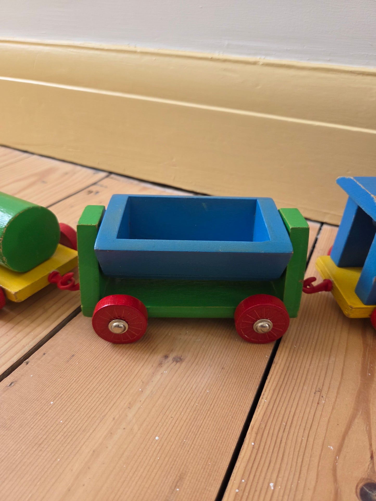 Vintage Colourful Train Set