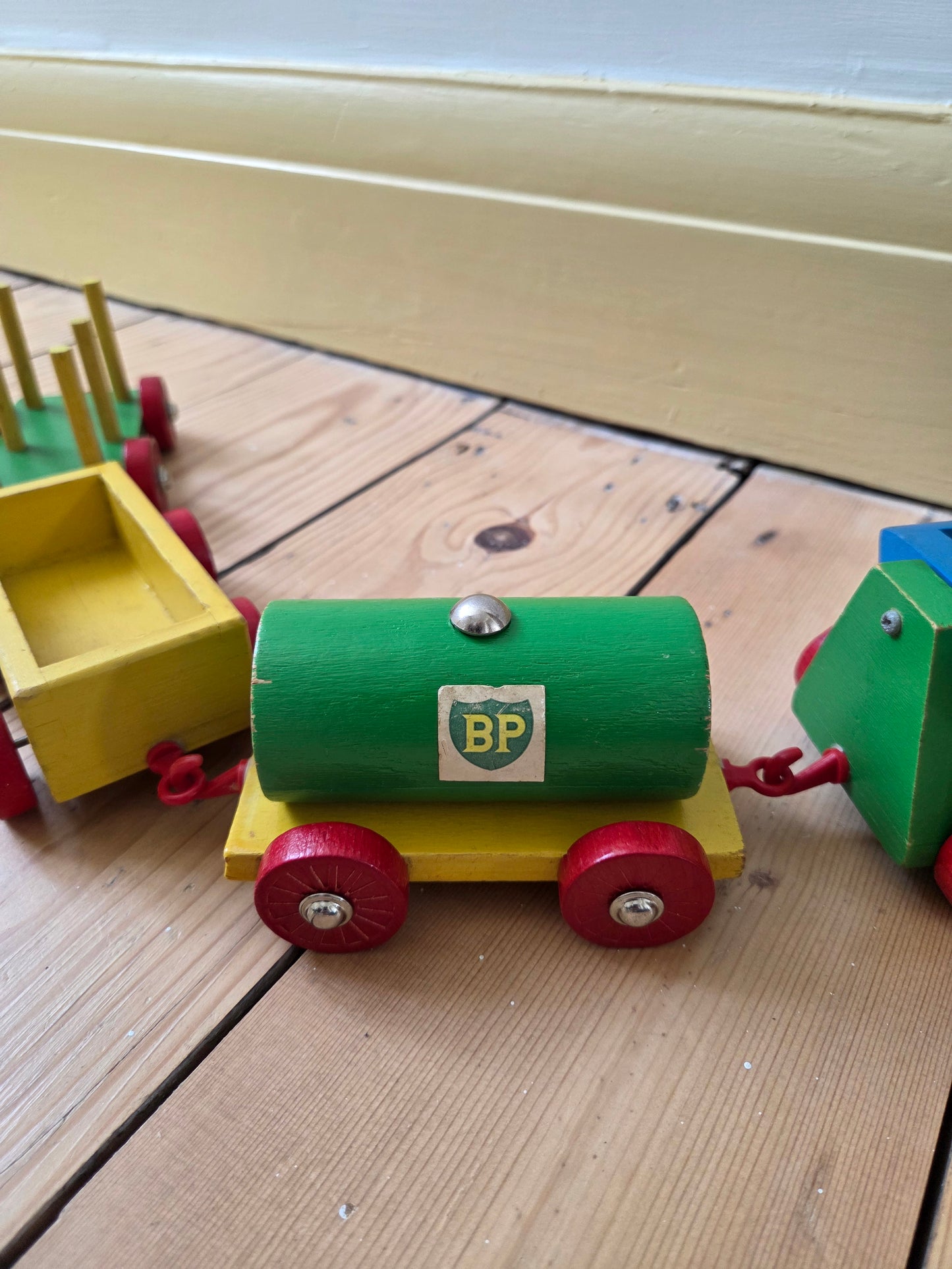 Vintage Colourful Train Set