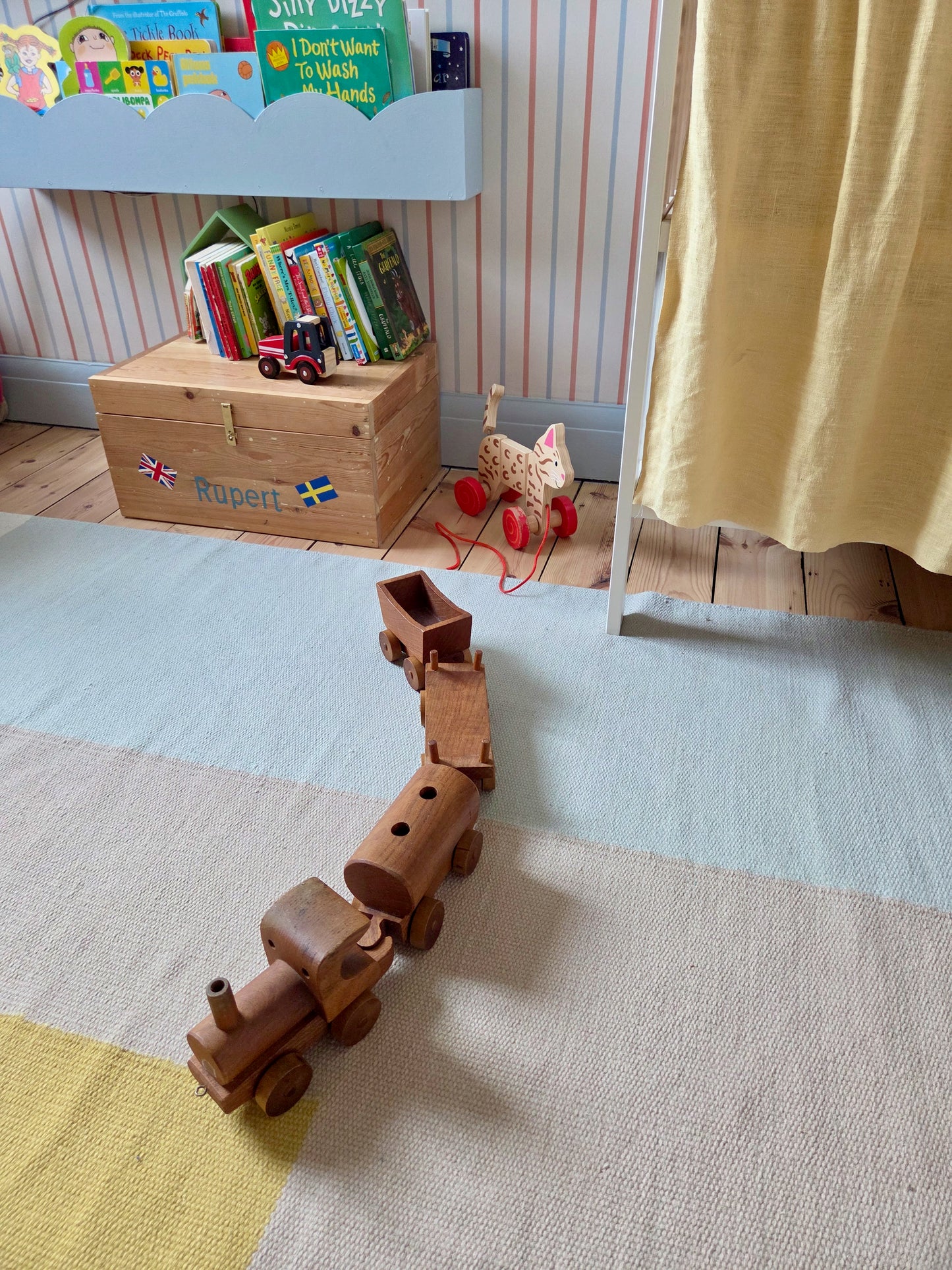 Vintage Wooden Train