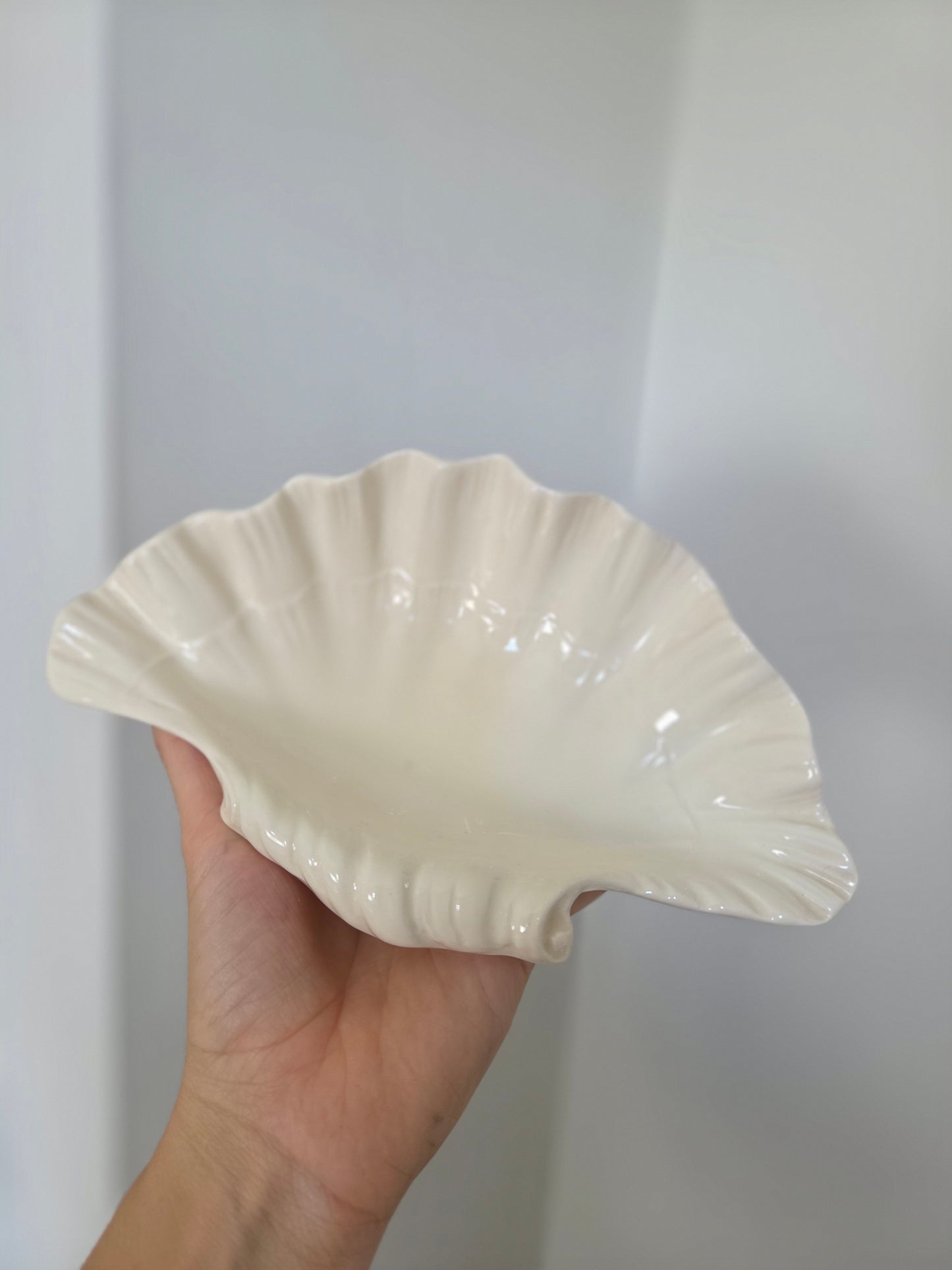 Vintage Royal Creamware Shell