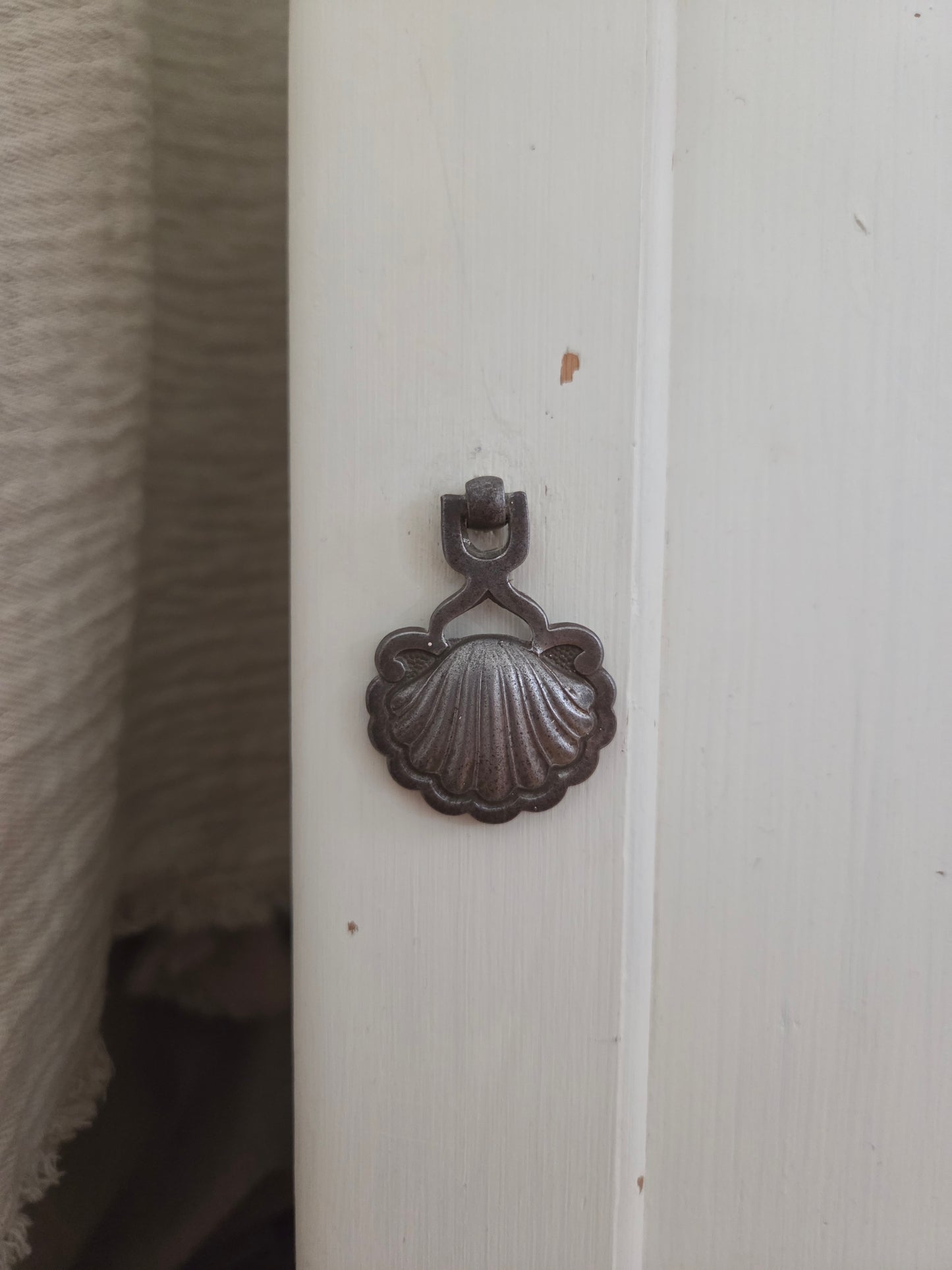 Antique Shell Drawer Pulls