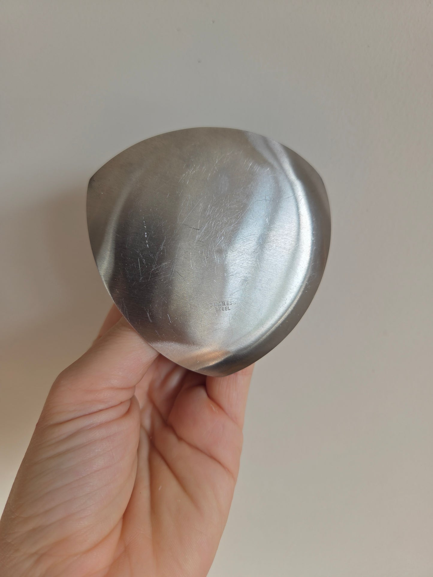 Set of Five Danish Steel Candleholders