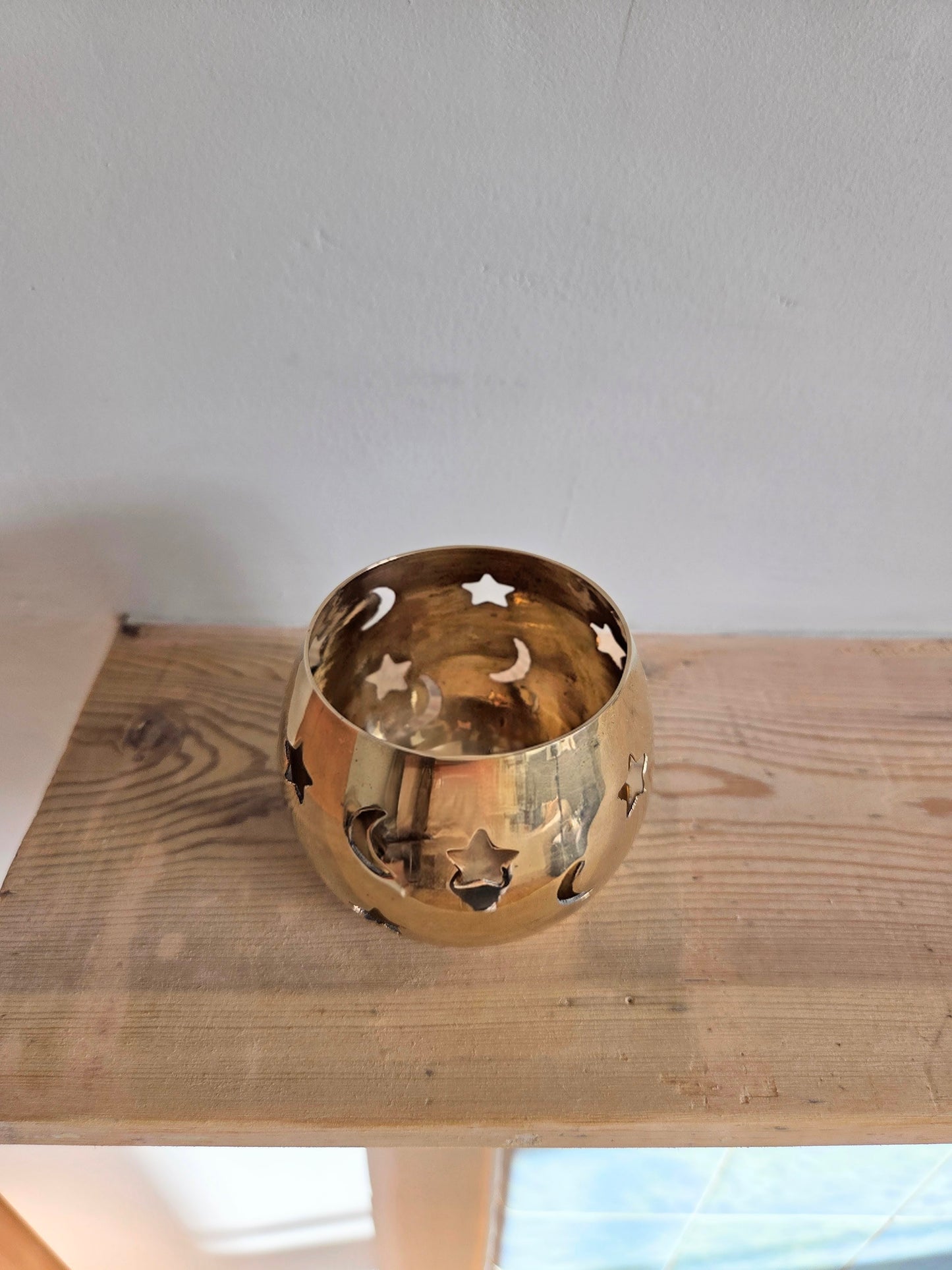 Vintage Stars and Moons Tealight Votive