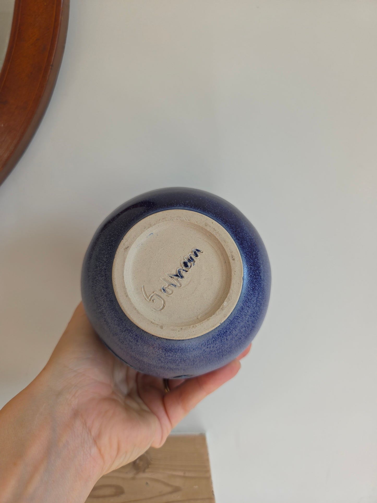 Vintage Studio Pottery Tealight Holder