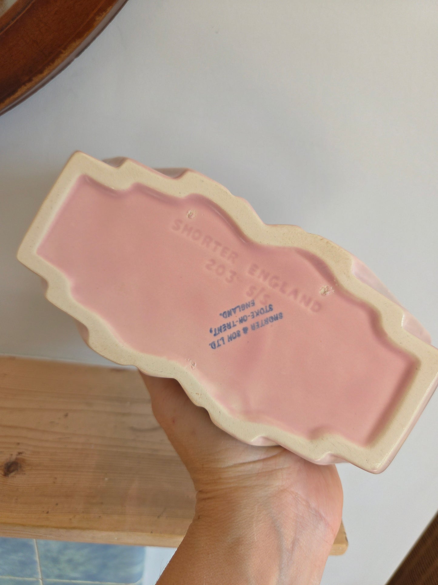 Art Deco Shorter and Sons Mantle Vase