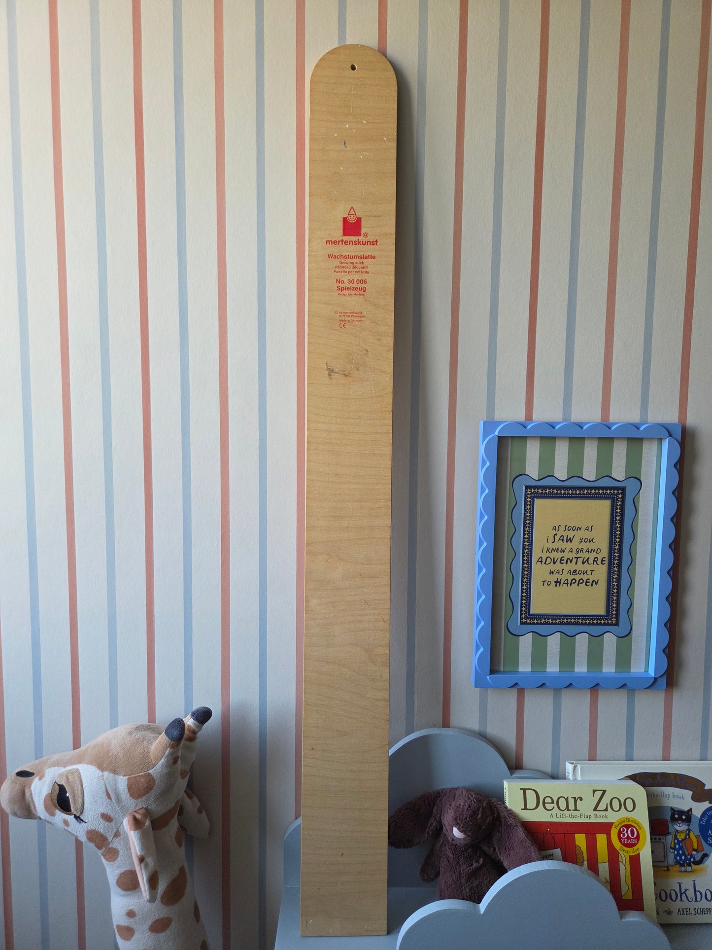 Vintage Toy Design Height Chart