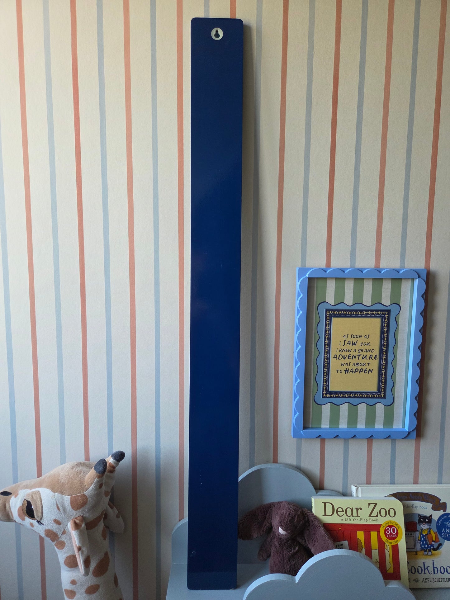 Vintage Bear Design Height Chart