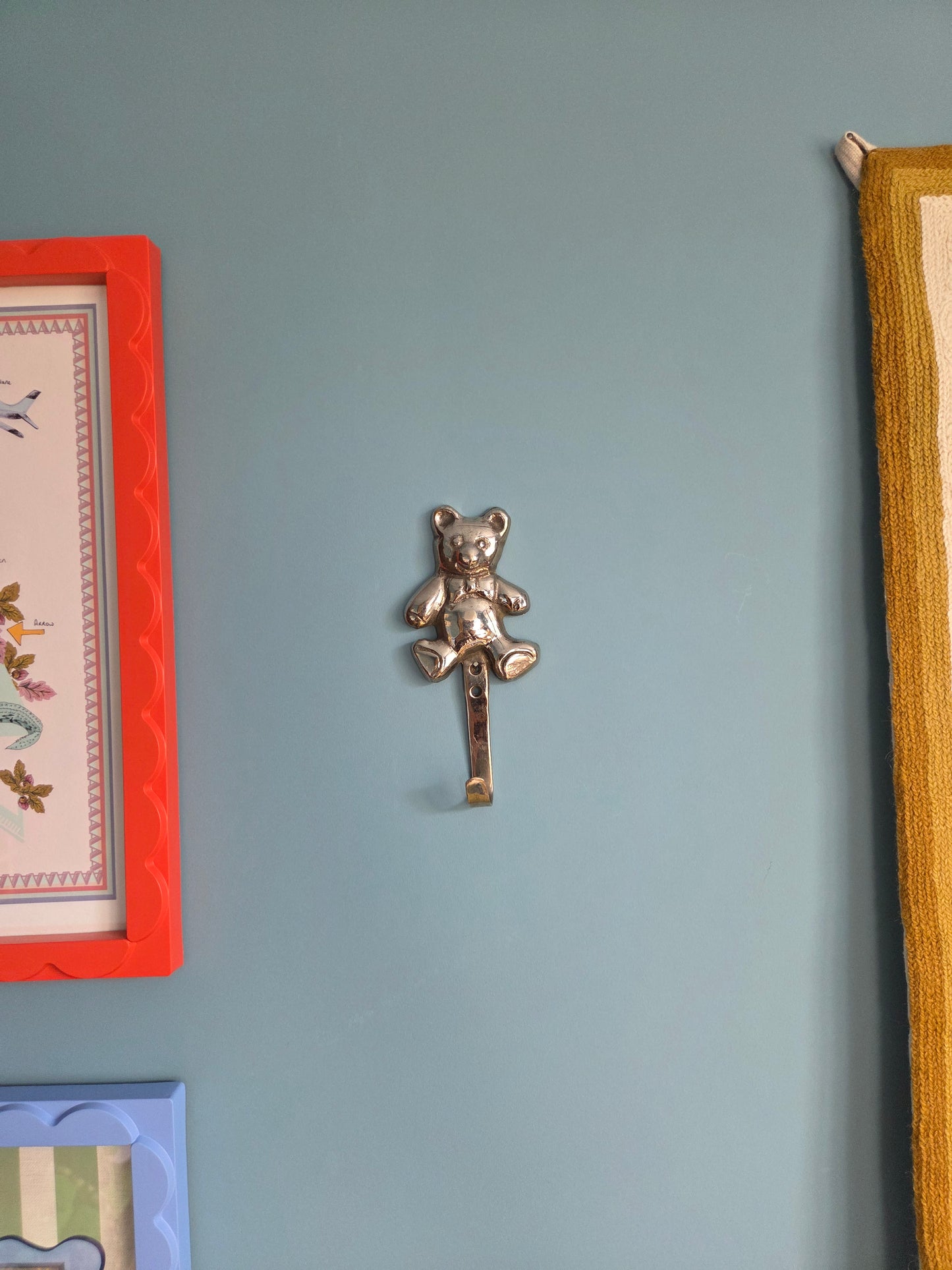 Silver Metal Bear Hook