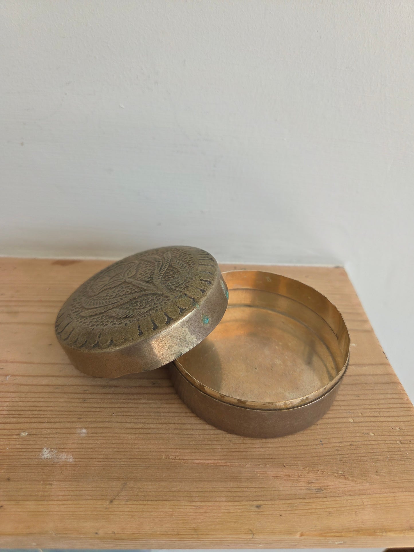 Silver Plated Flower Trinket Pot