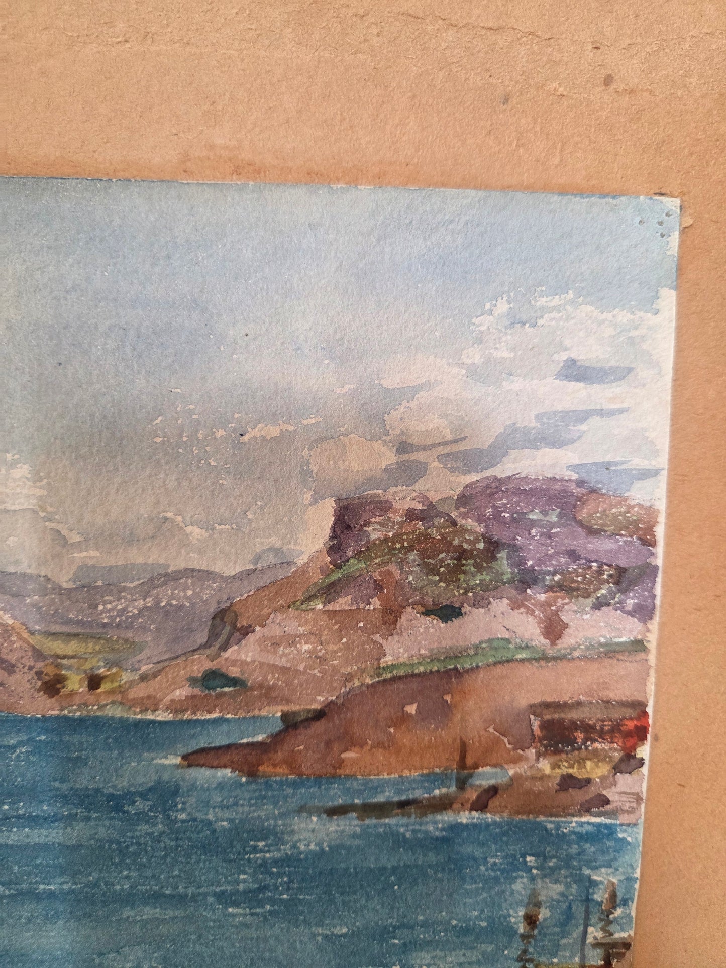 Swedish Watercolour Painting of the Archipelago