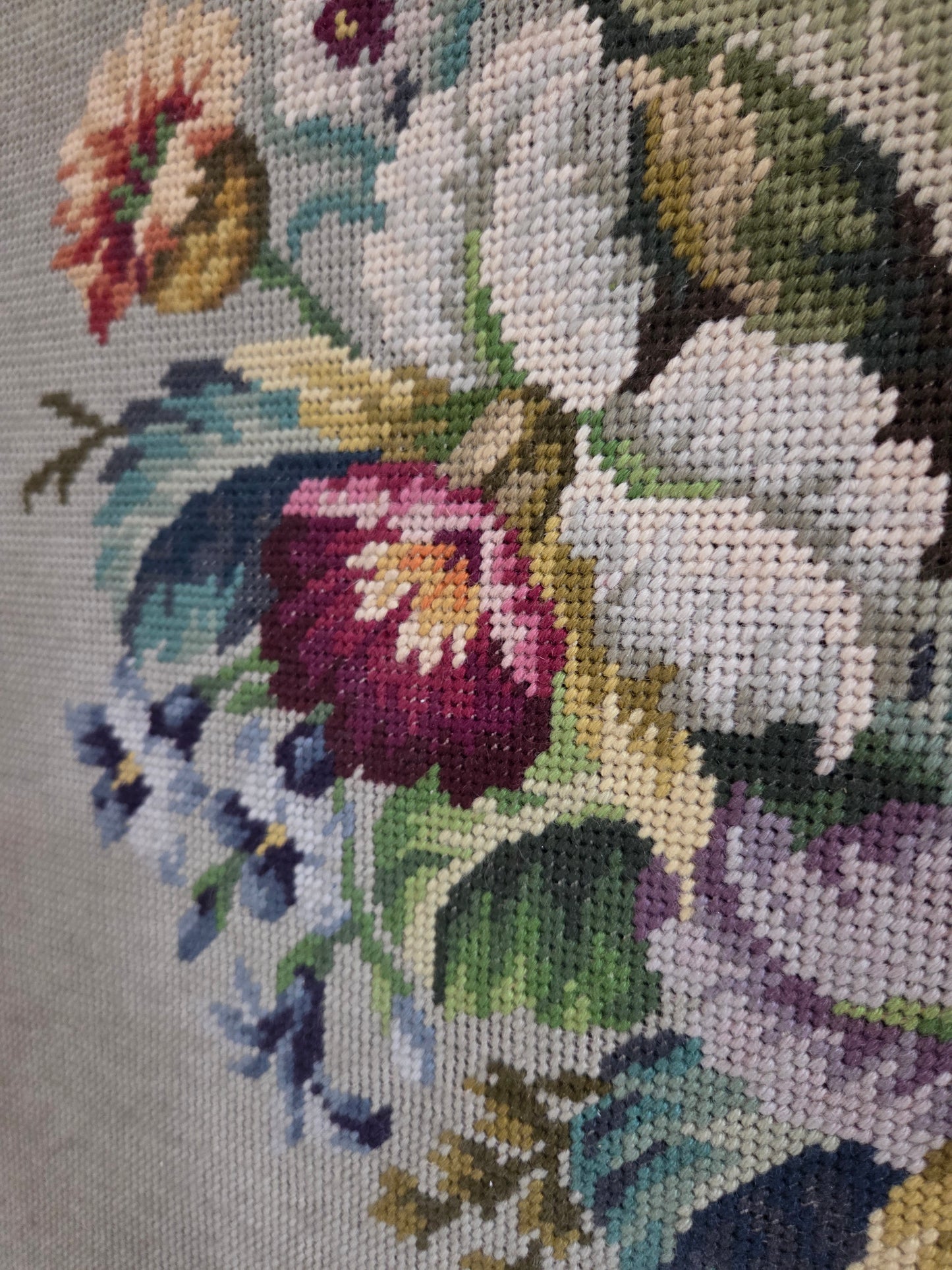 Vintage Framed Embroidery