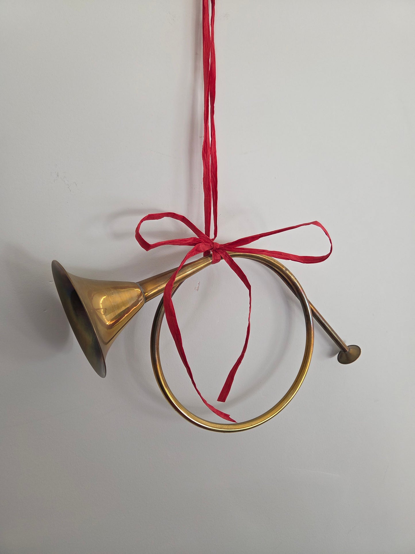 Christmas Horn Decoration