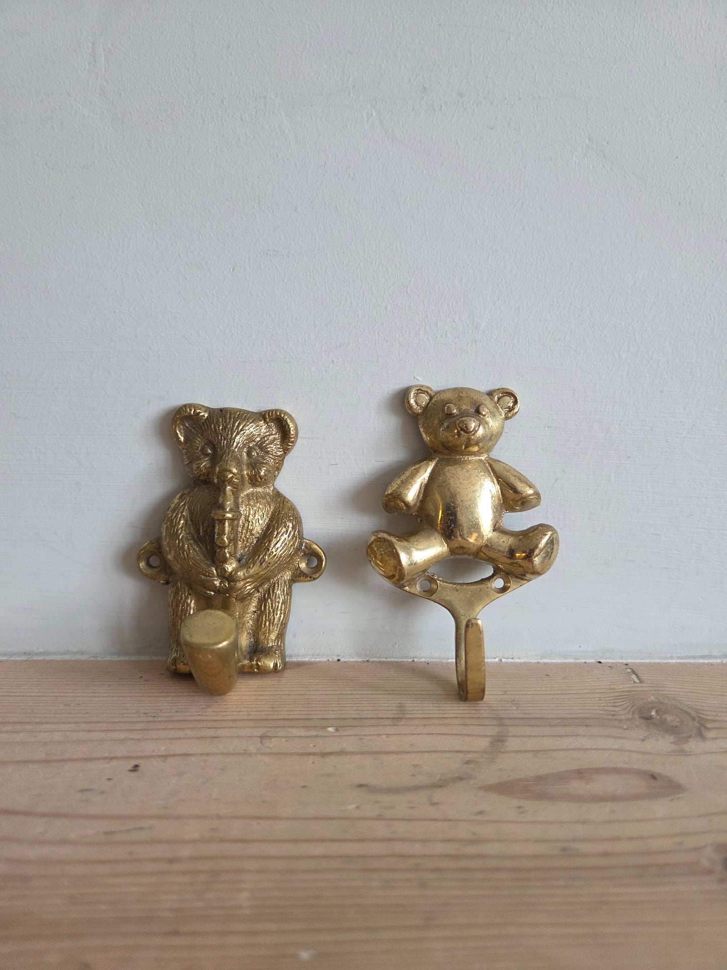 Brass Music Bear Hook