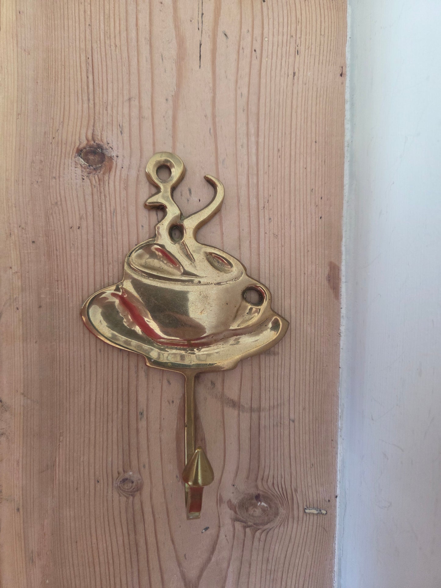 Brass Coffee or Tea Cup Hook