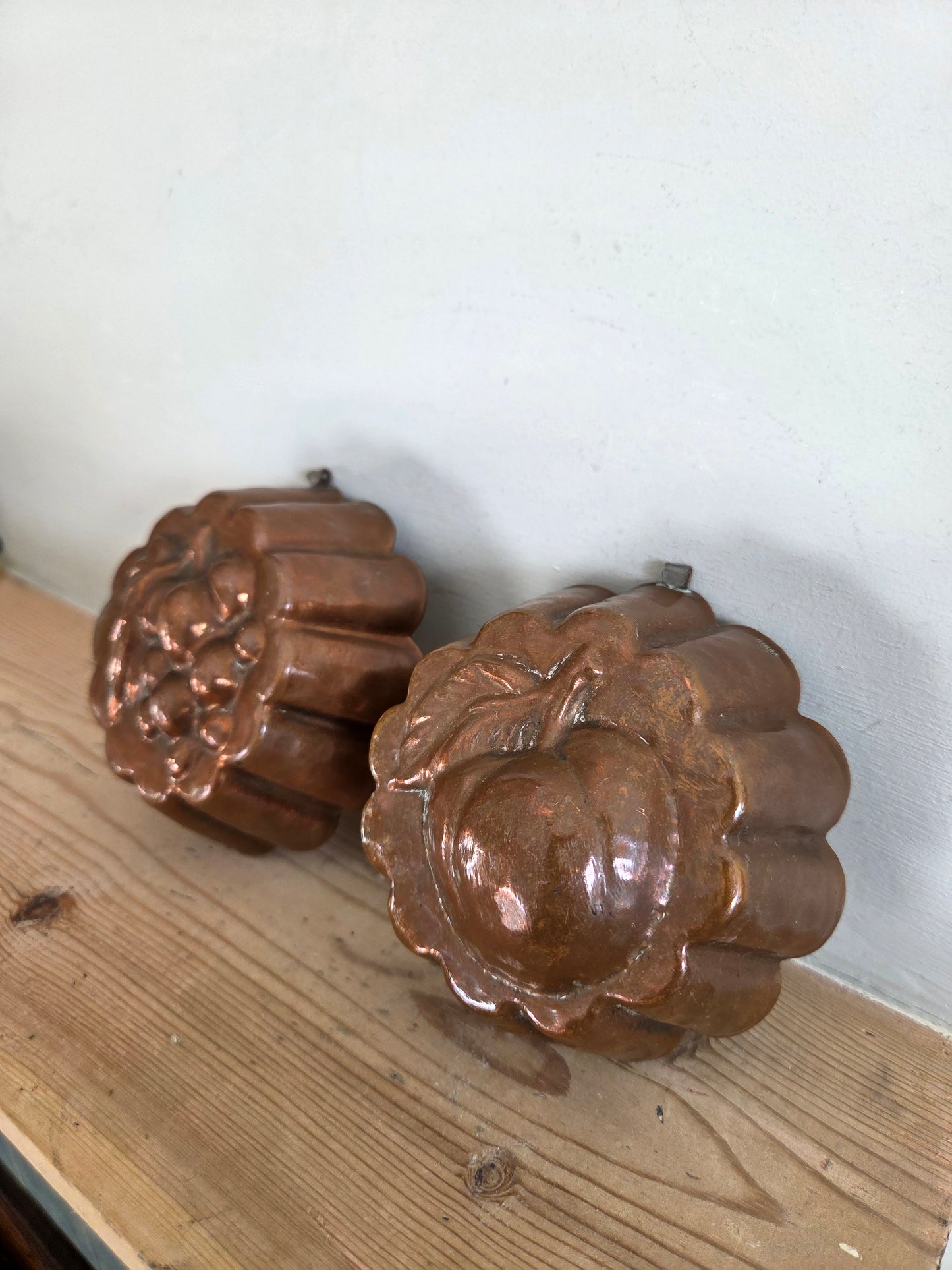 Small Copper Grape Mould