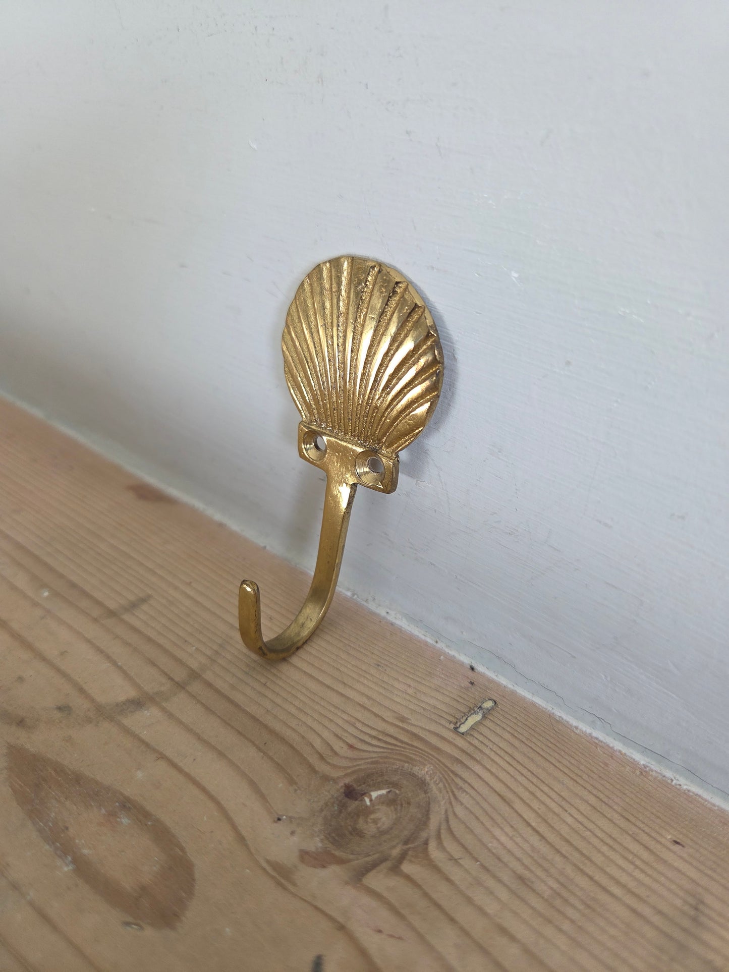 Brass Shell Hook