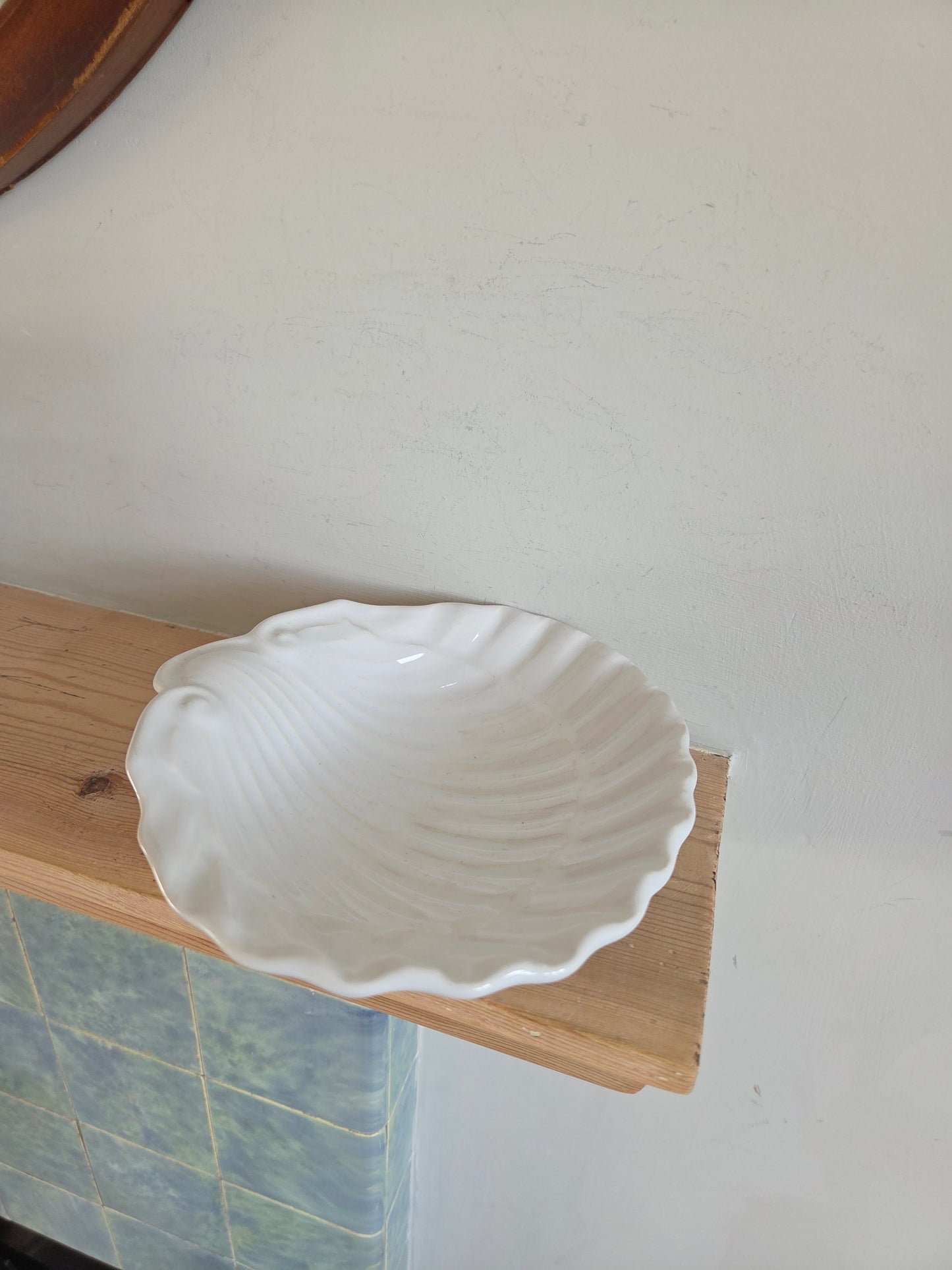 White Shell Dish