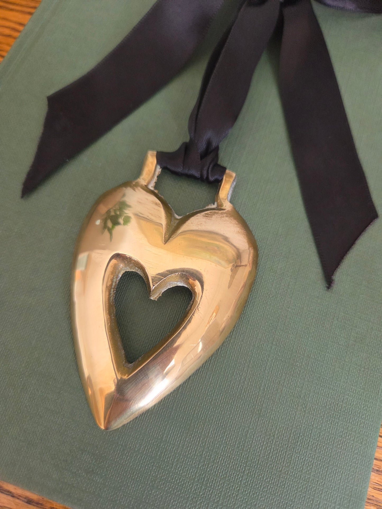 Brass Heart Decoration