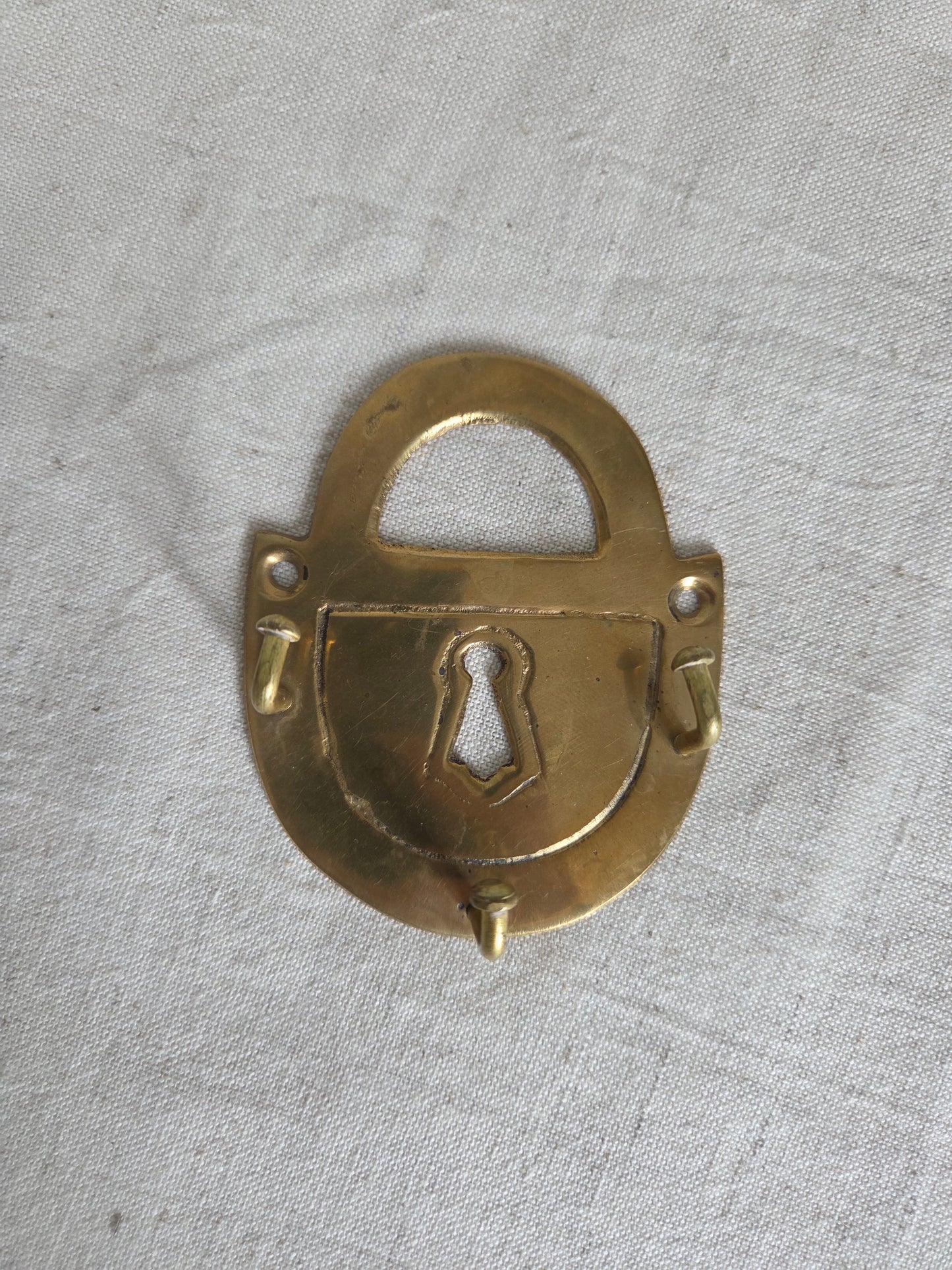 Brass Lock Key Hooks