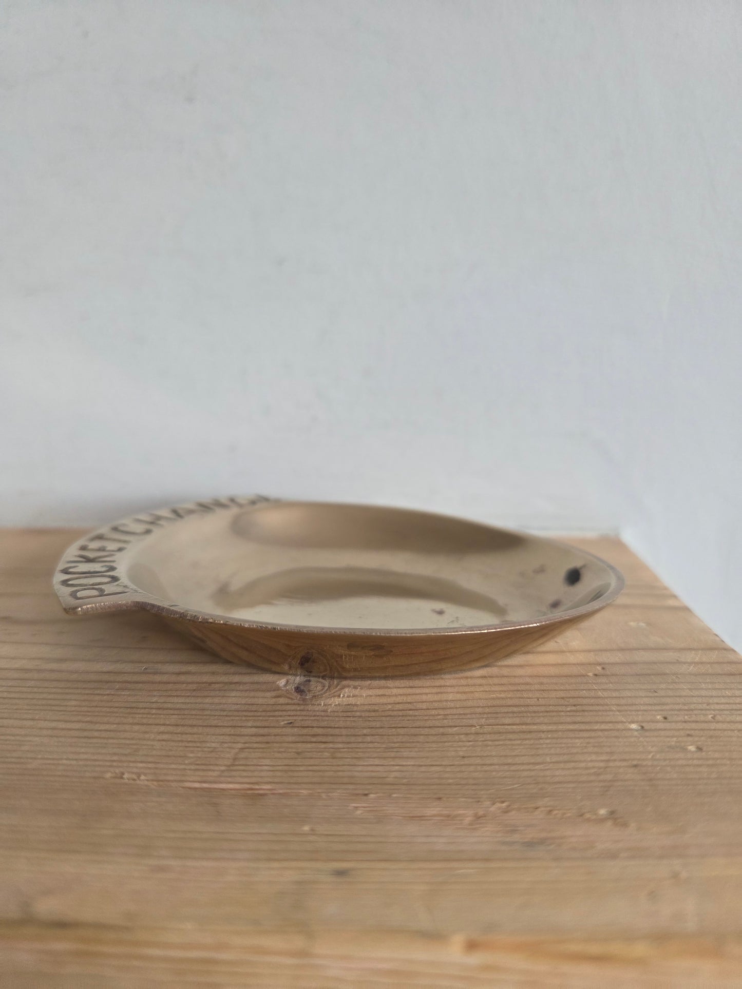 Small Brass Pocket Change Dish
