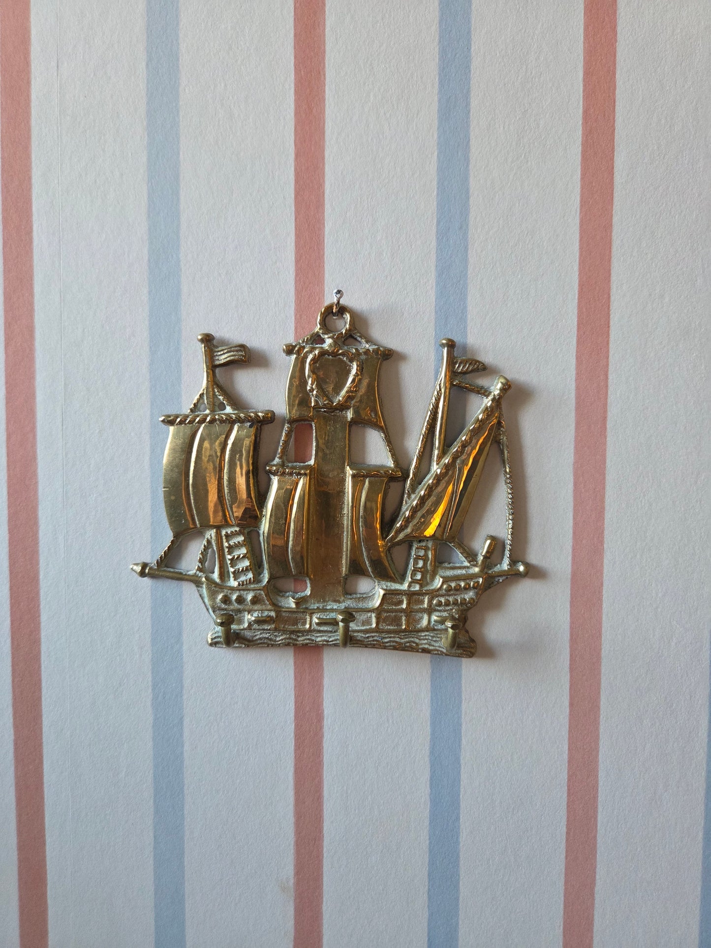 Vintage Brass Ship Hooks