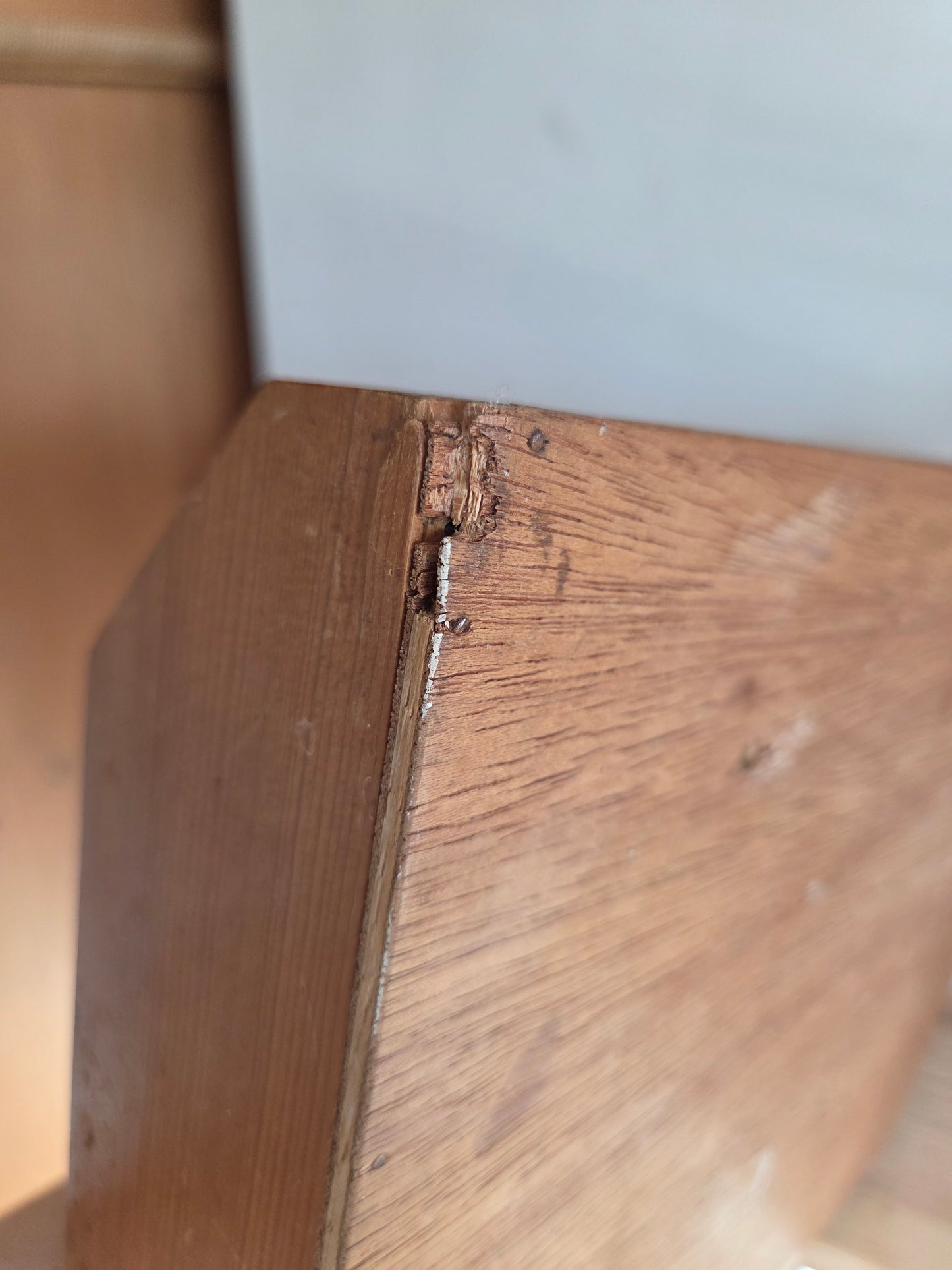 Vintage Wooden Letter Rack or Book Shelf