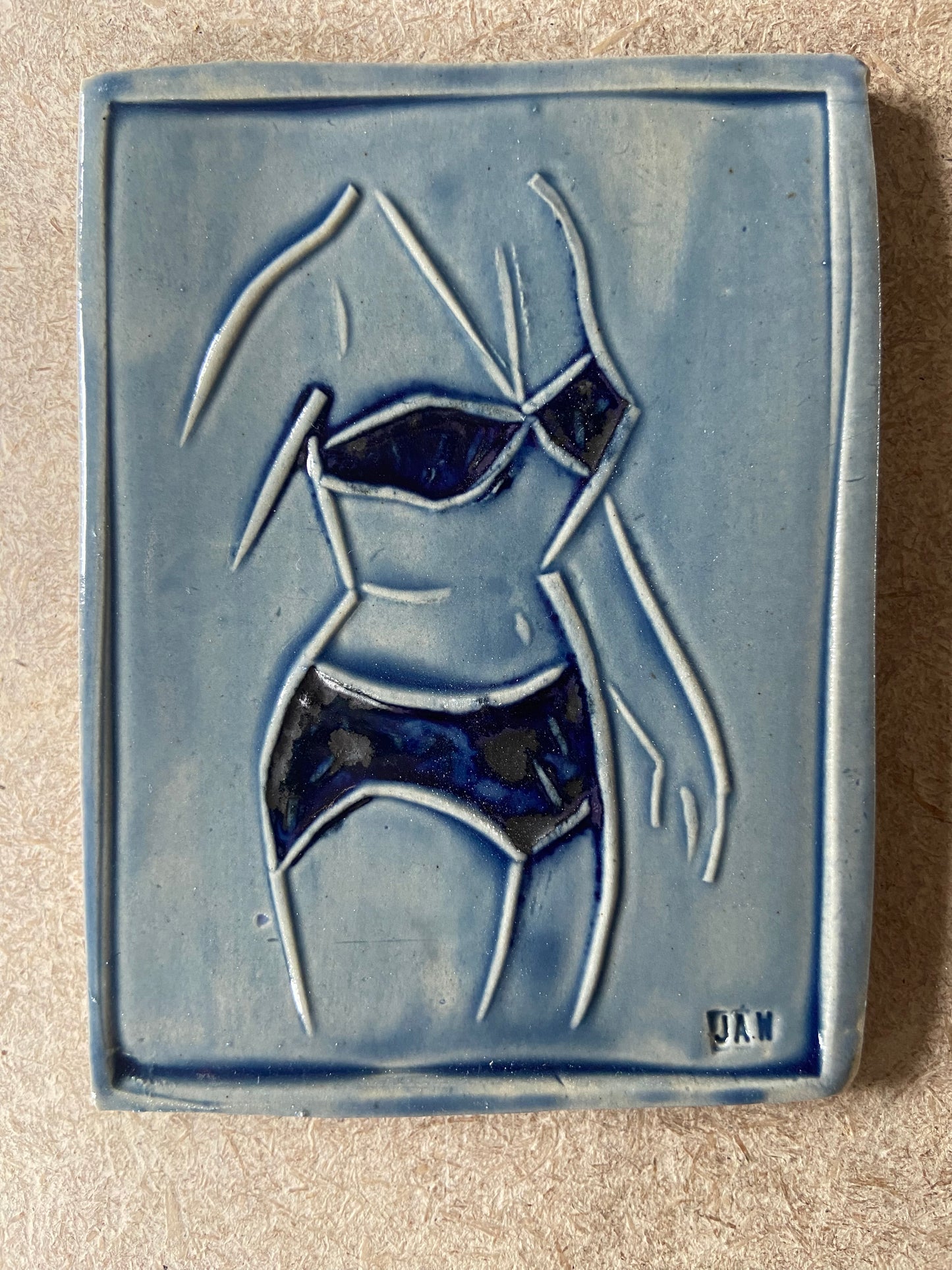 Beryl by Jaw Ceramics - Blue on Blue