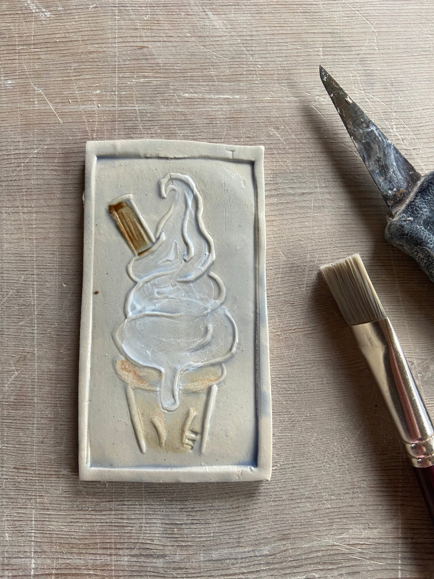 Ice cream by Jaw Ceramics